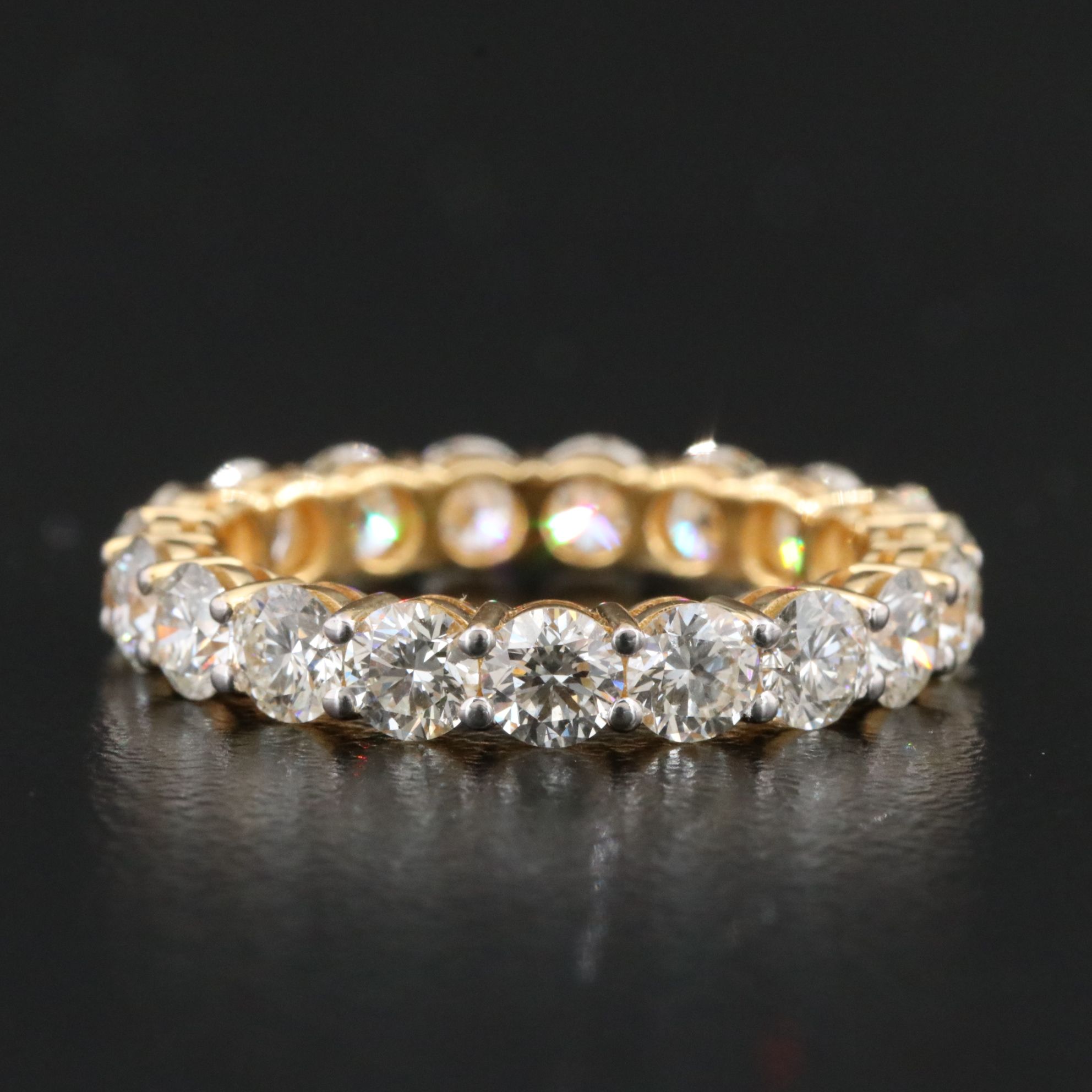 14K 2.80 CTW Diamond Eternity Band