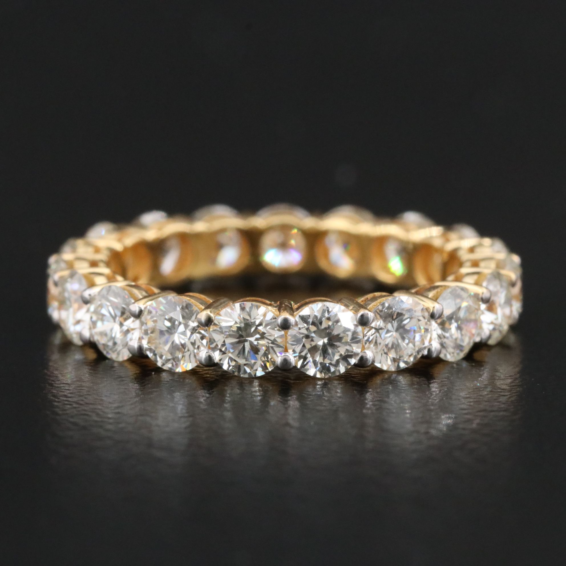 14K 2.80 CTW Diamond Eternity Band