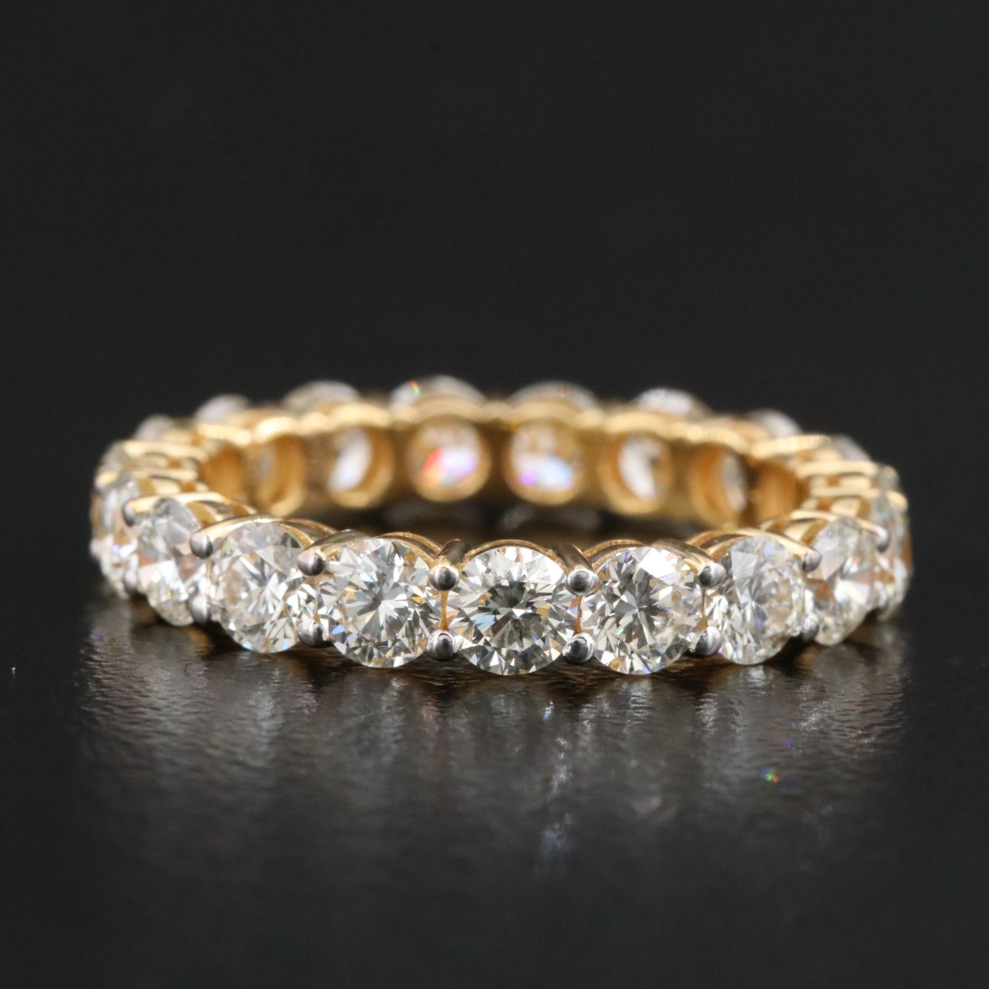 14K 2.80 CTW Diamond Eternity Band