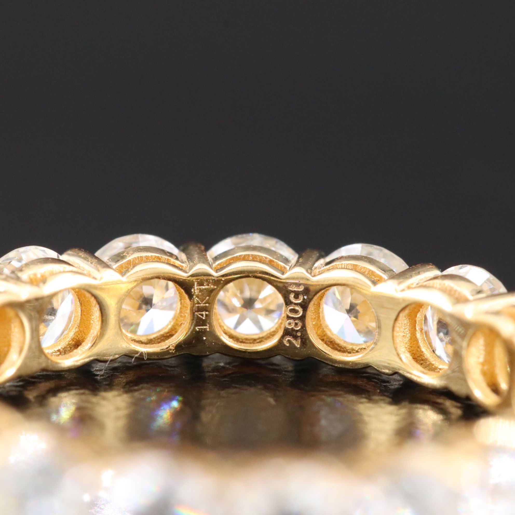 14K 2.80 CTW Diamond Eternity Band