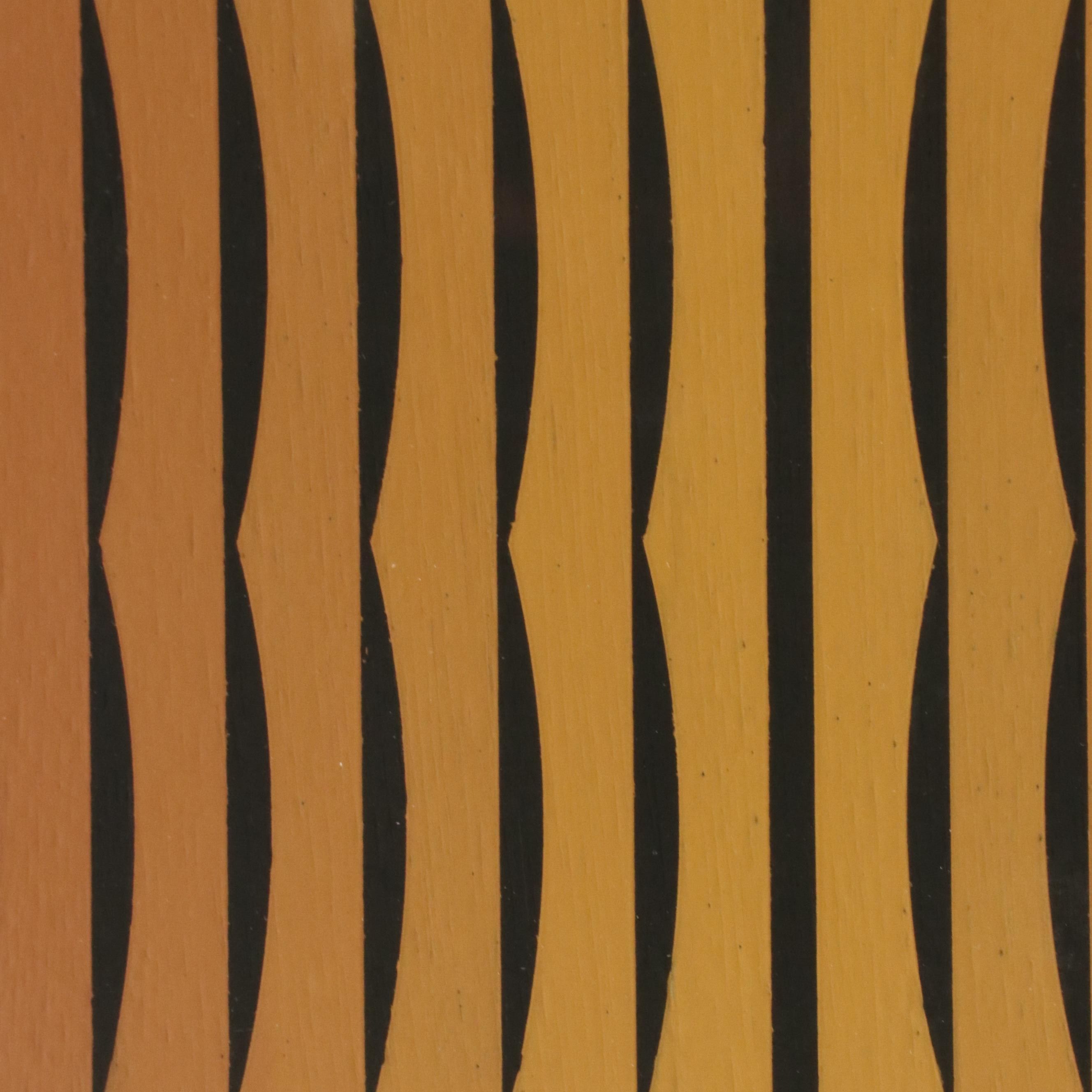 Dordevic Miodrag Op Art Oil Painting, 20th Century