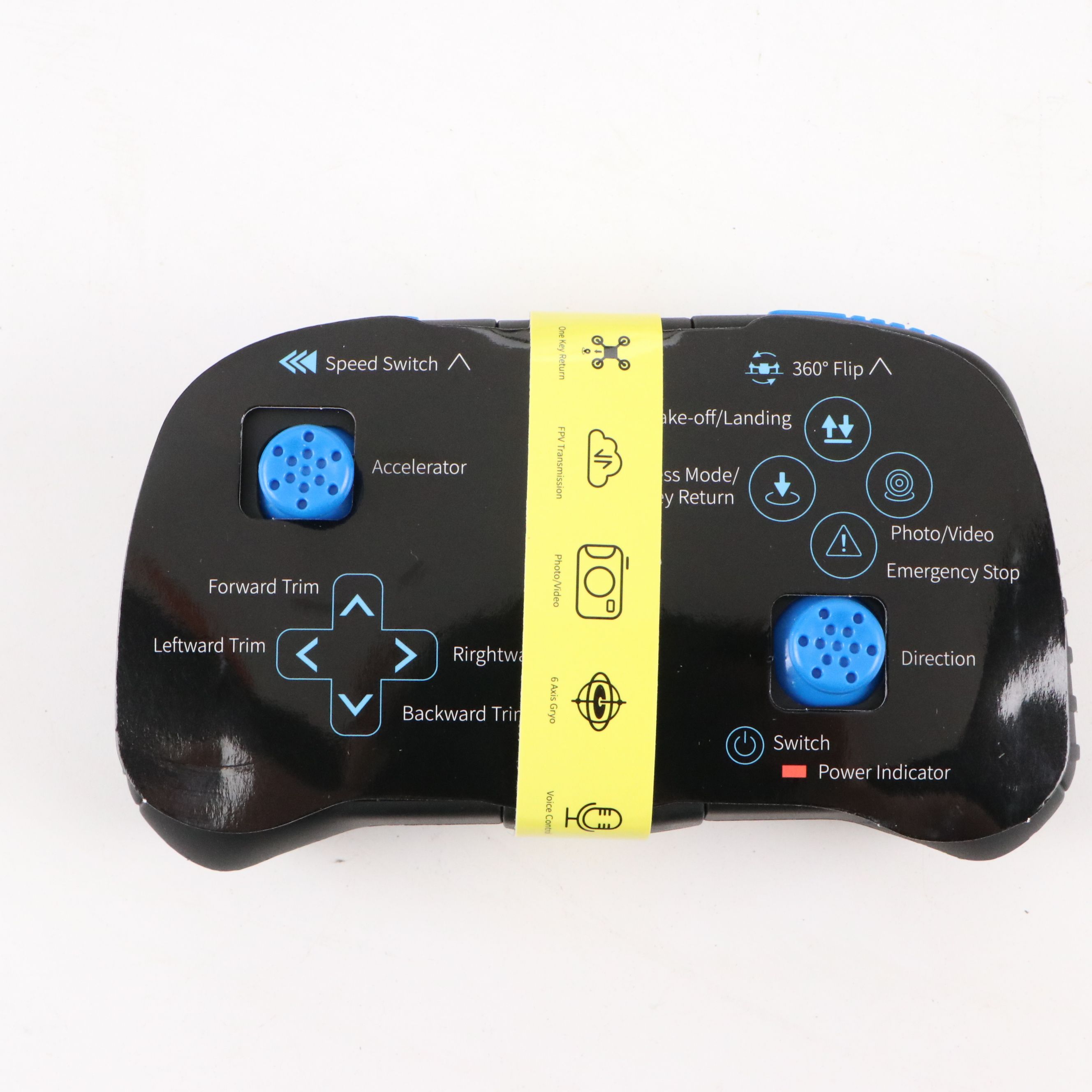 Snaptain S5C 4-Axis Drone with Controller, Nooie Cam Doorbell and Wall Mount Kit