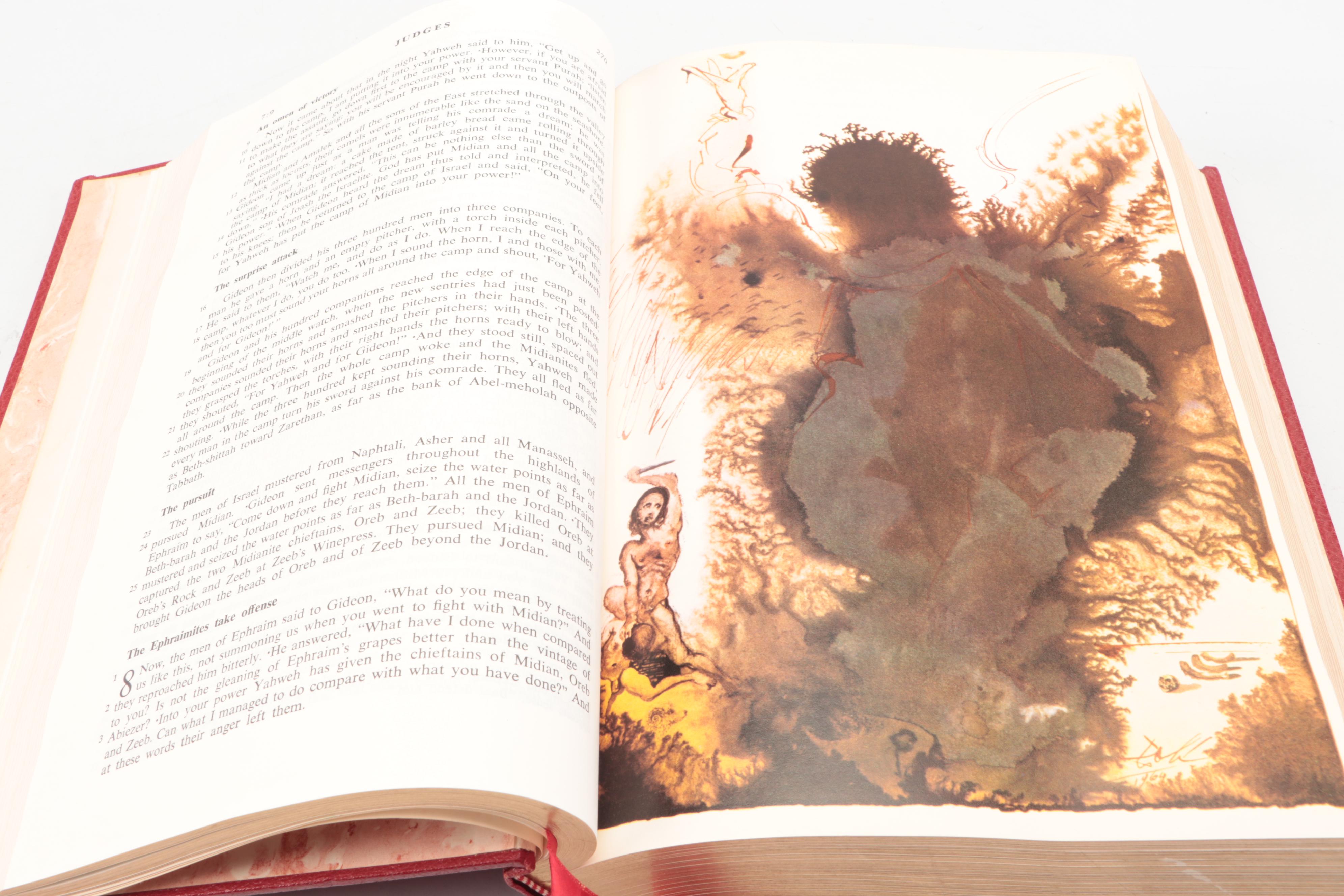 Salvador Dalí Illustrated Jerusalem Bible Edited by Alexander Jones