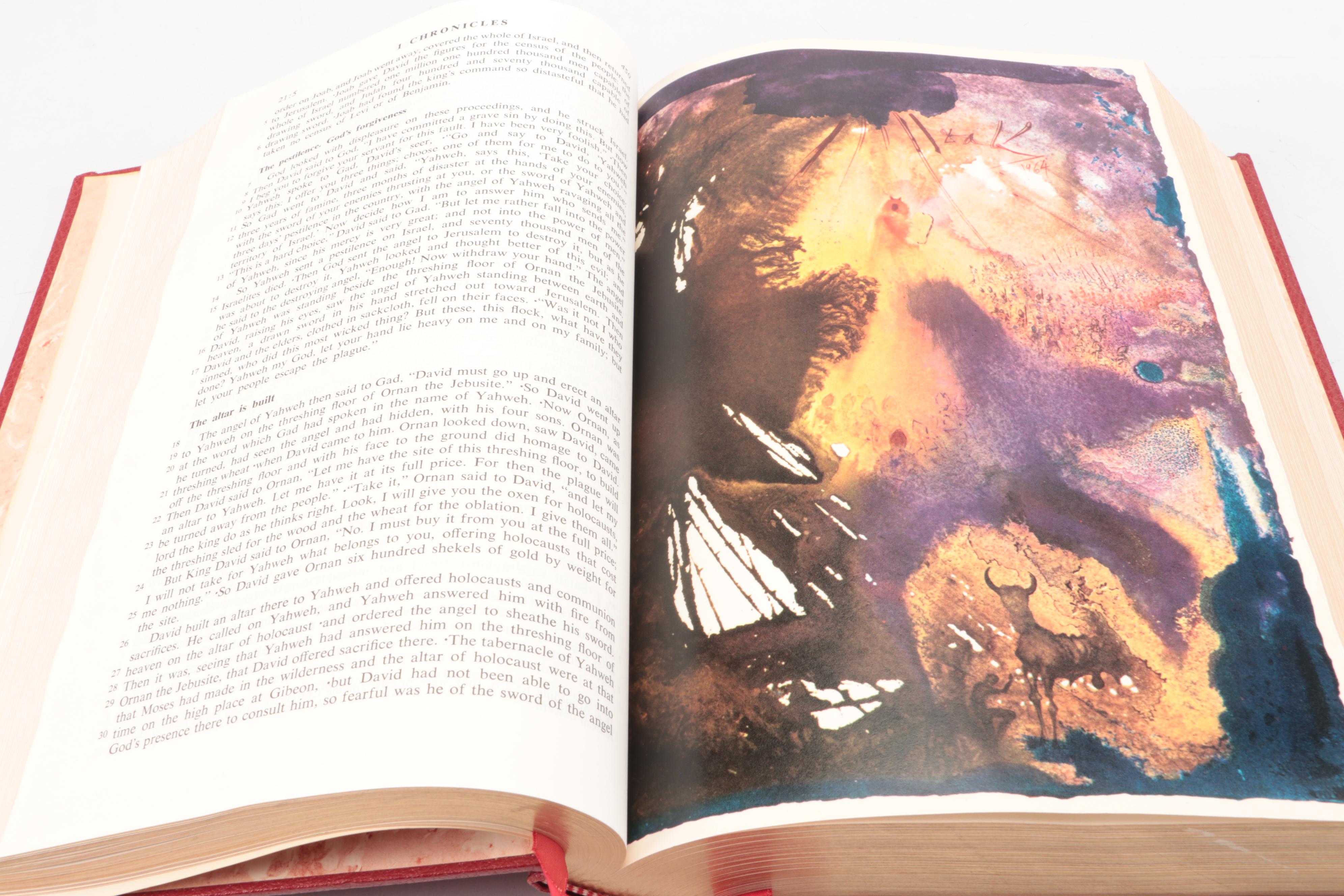 Salvador Dalí Illustrated Jerusalem Bible Edited by Alexander Jones