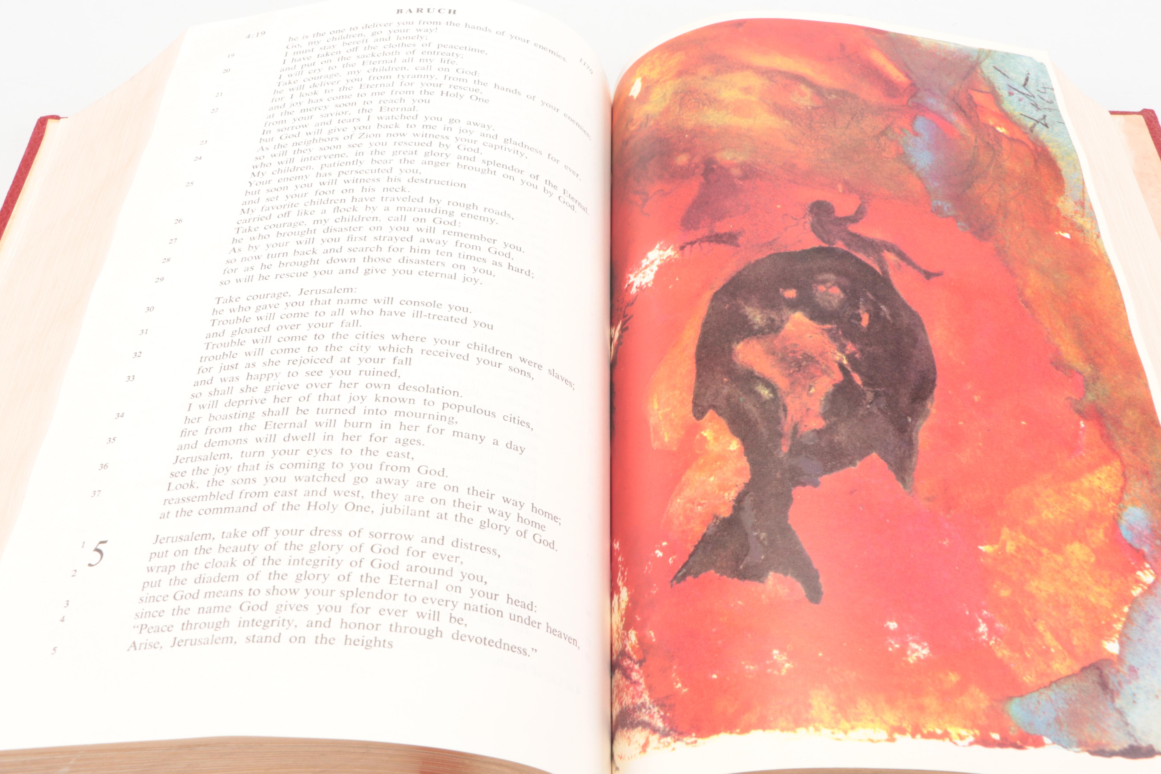 Salvador Dalí Illustrated Jerusalem Bible Edited by Alexander Jones