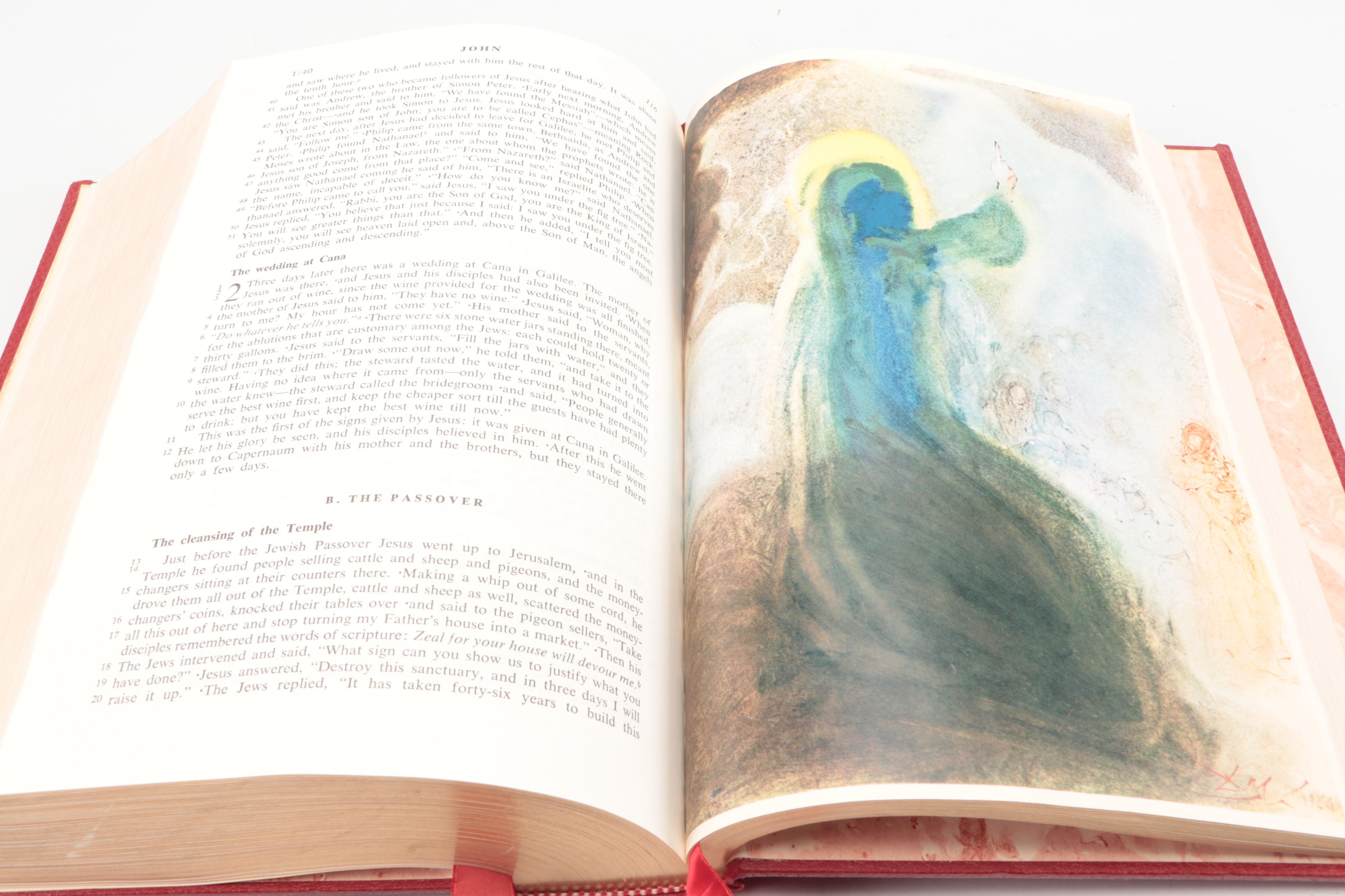 Salvador Dalí Illustrated Jerusalem Bible Edited by Alexander Jones