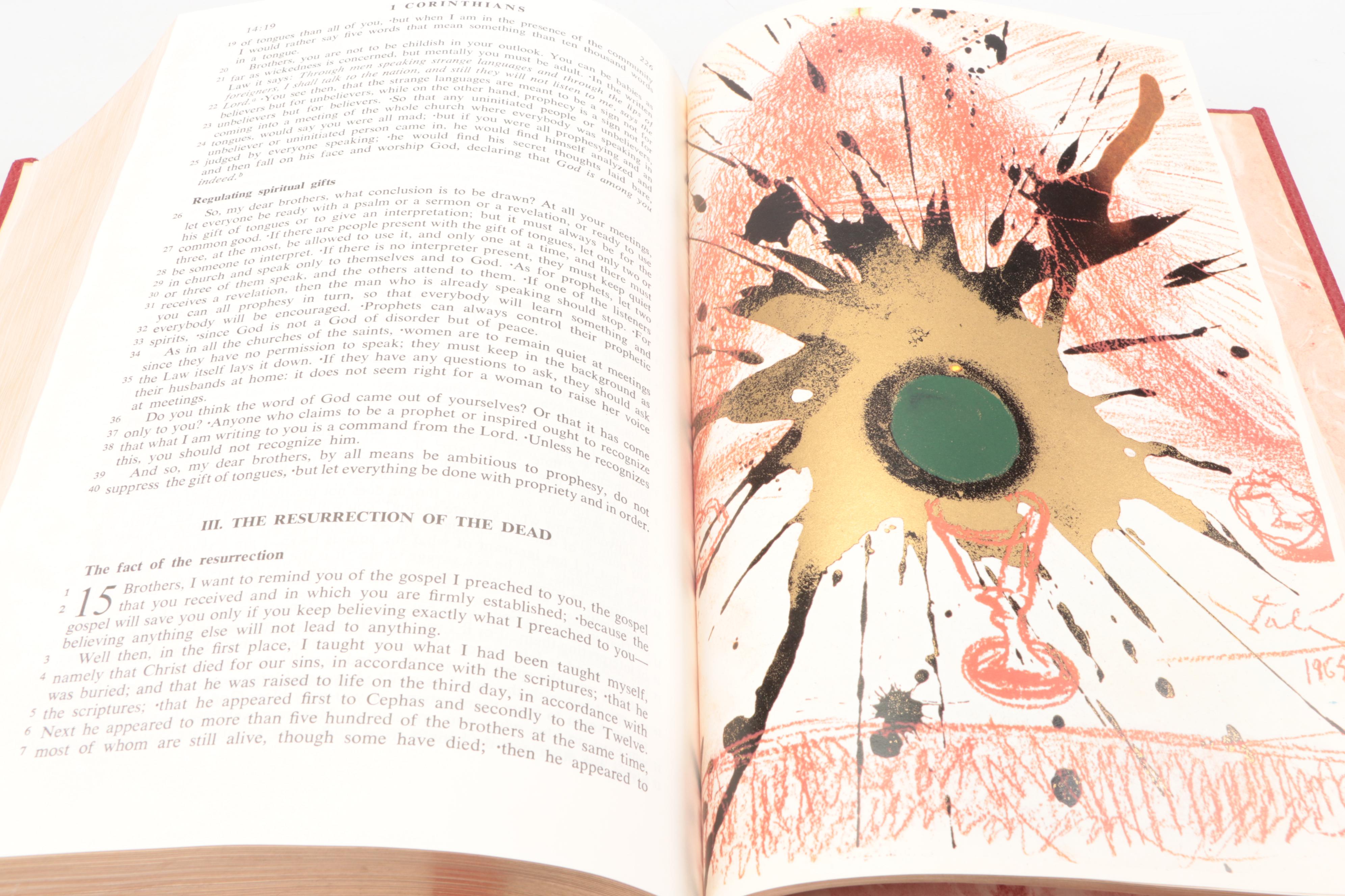 Salvador Dalí Illustrated Jerusalem Bible Edited by Alexander Jones