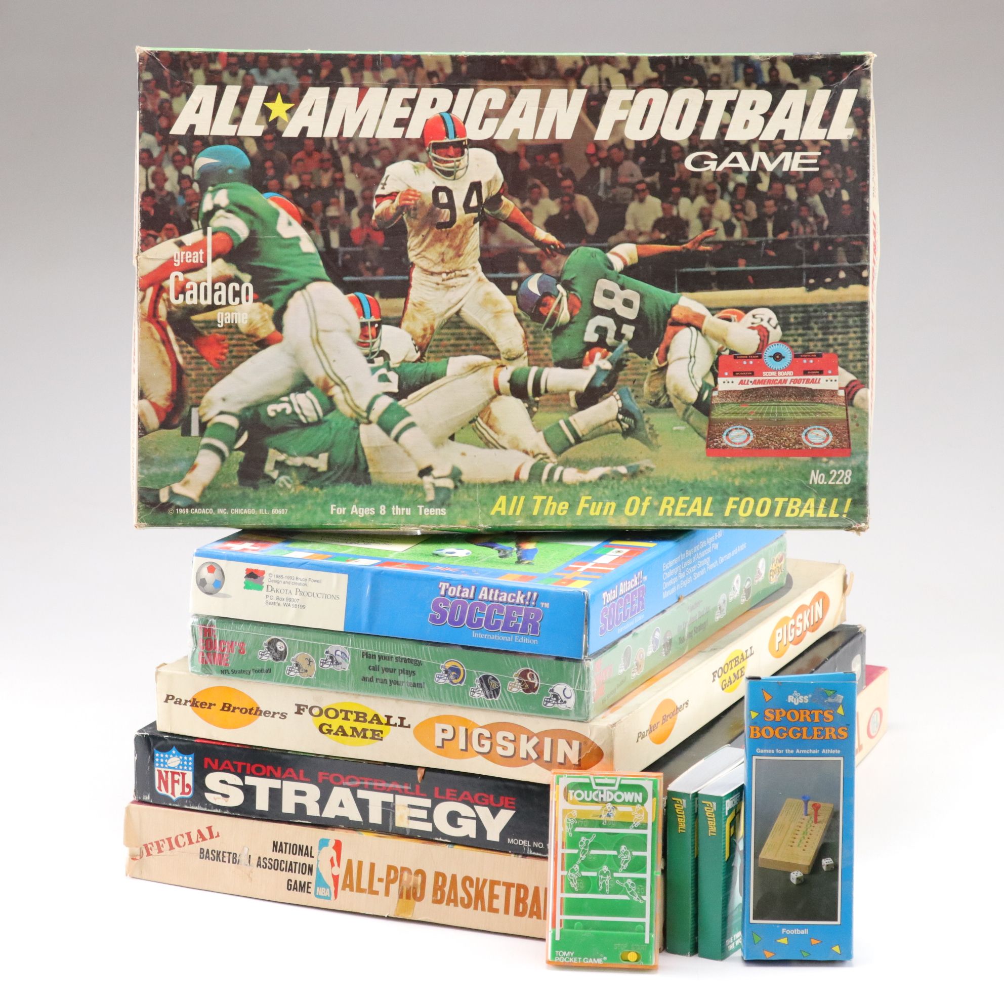 "All-American Football" and Other Sports Board Game Collections