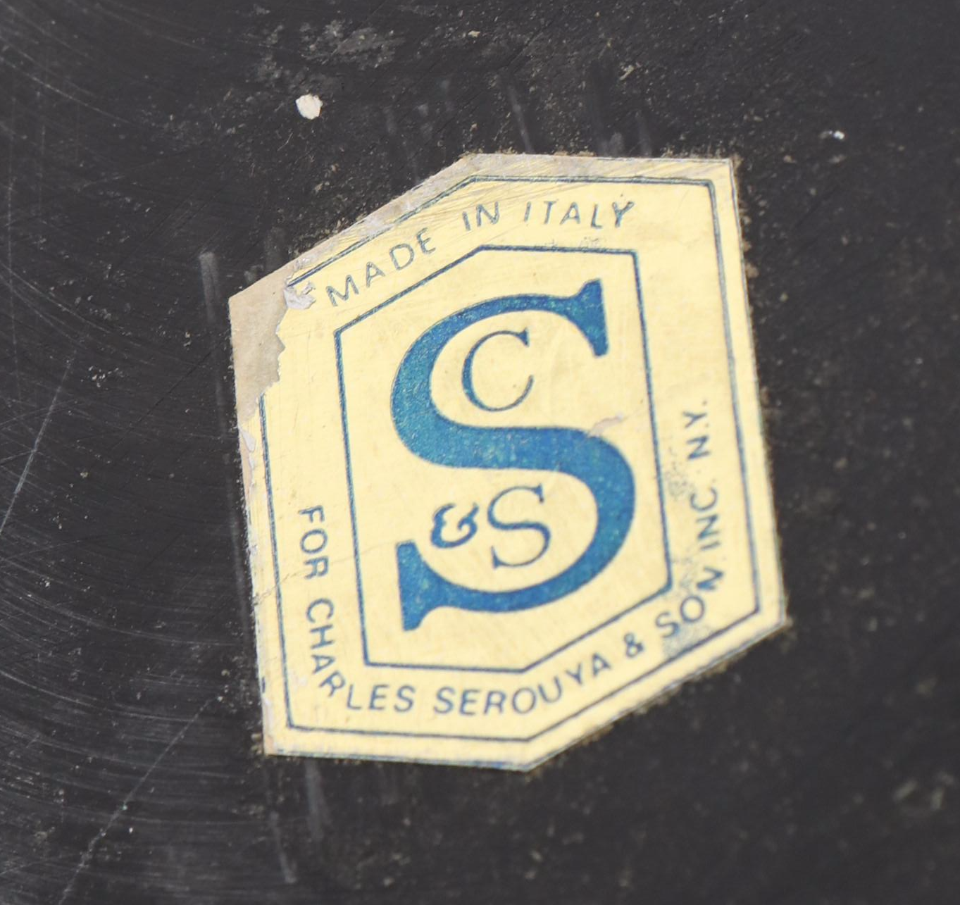 Charles Serouya & Son Italian Art Deco Style Figural Statue, 20th Century