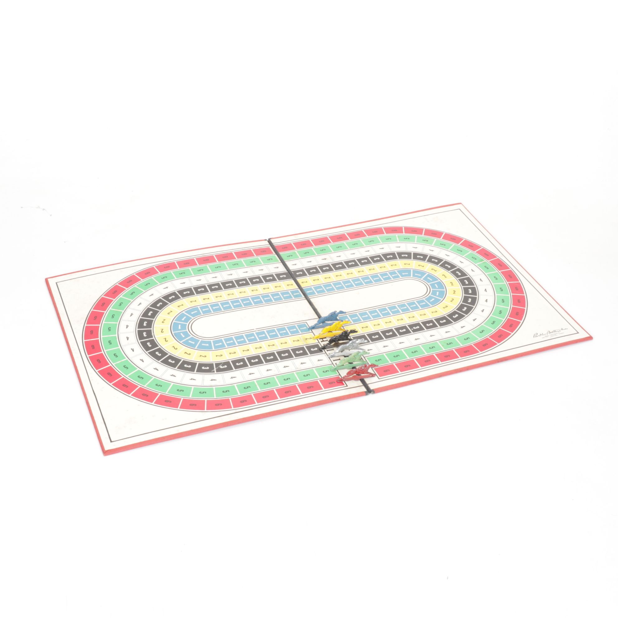 "Kentucky Derby", "Photo-Finish", and Six Other Horse Race Board Games