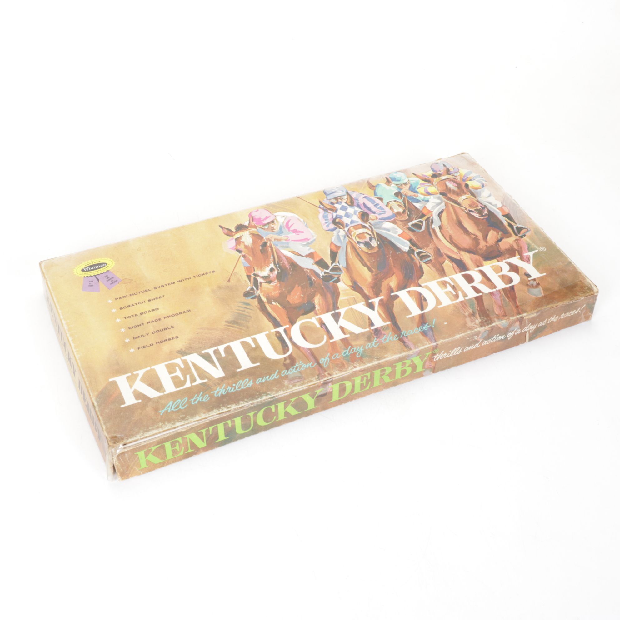 "Kentucky Derby", "Photo-Finish", and Six Other Horse Race Board Games