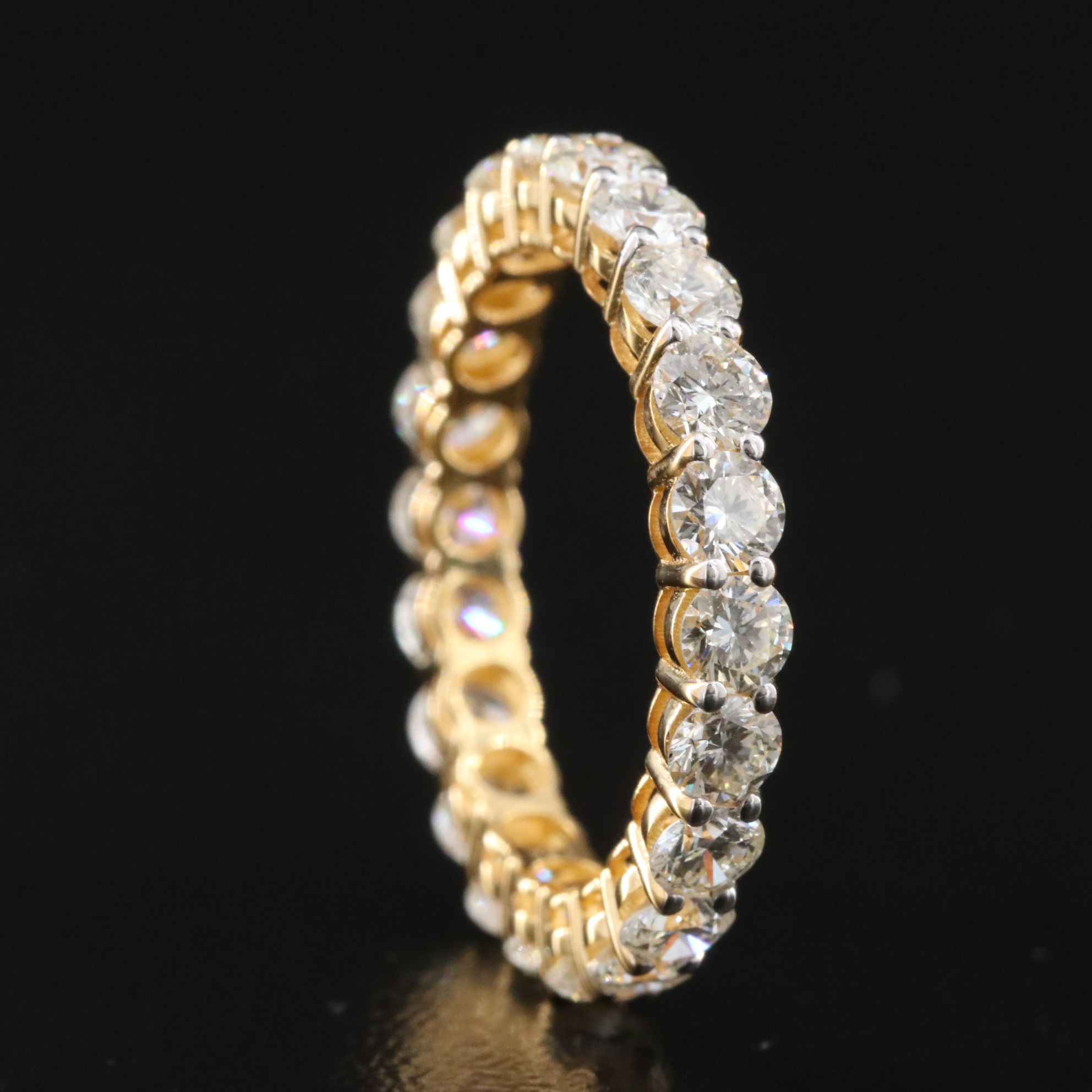 14K 2.24 CTW Diamond Eternity Band
