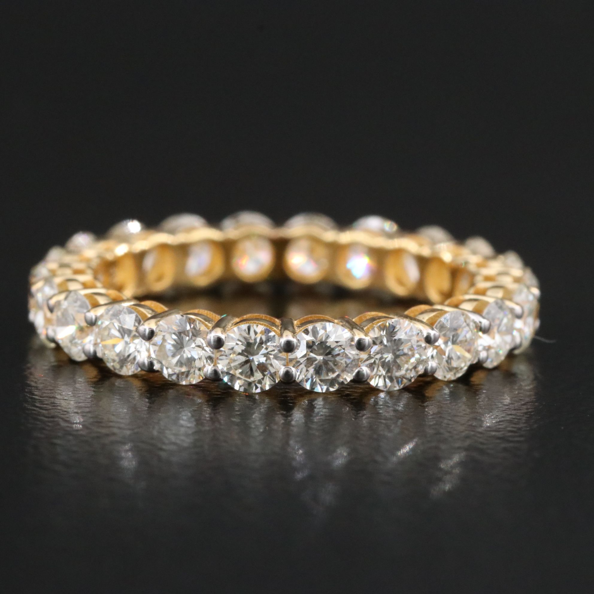 14K 2.24 CTW Diamond Eternity Band