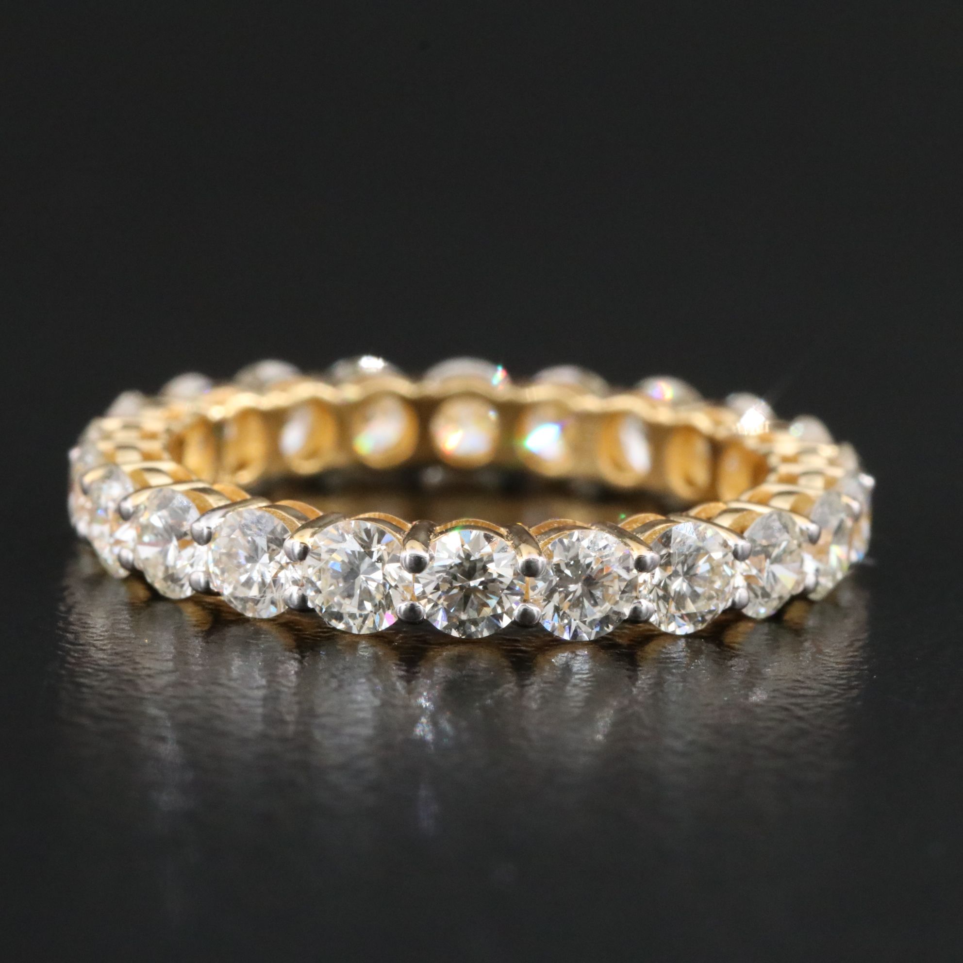 14K 2.24 CTW Diamond Eternity Band