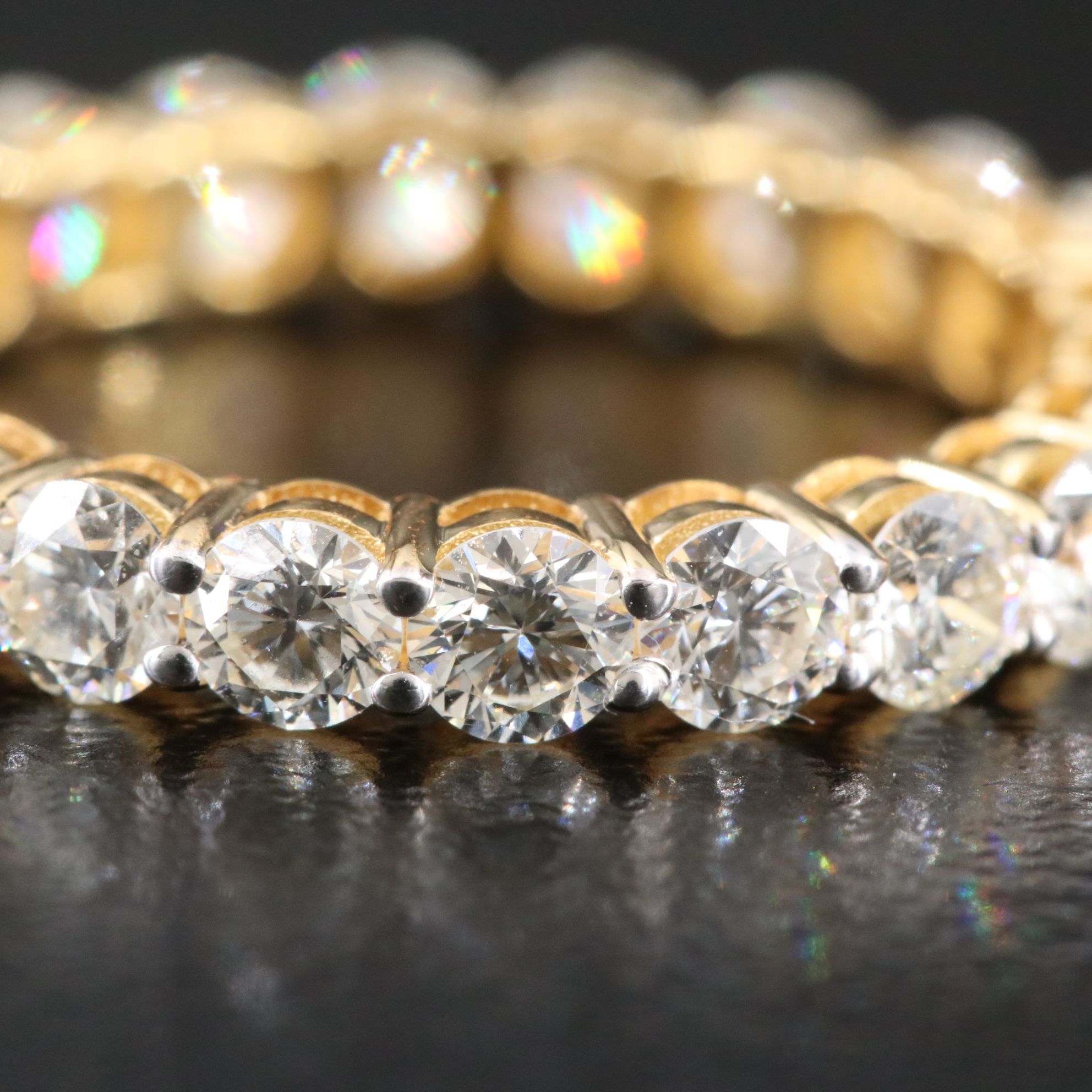 14K 2.24 CTW Diamond Eternity Band