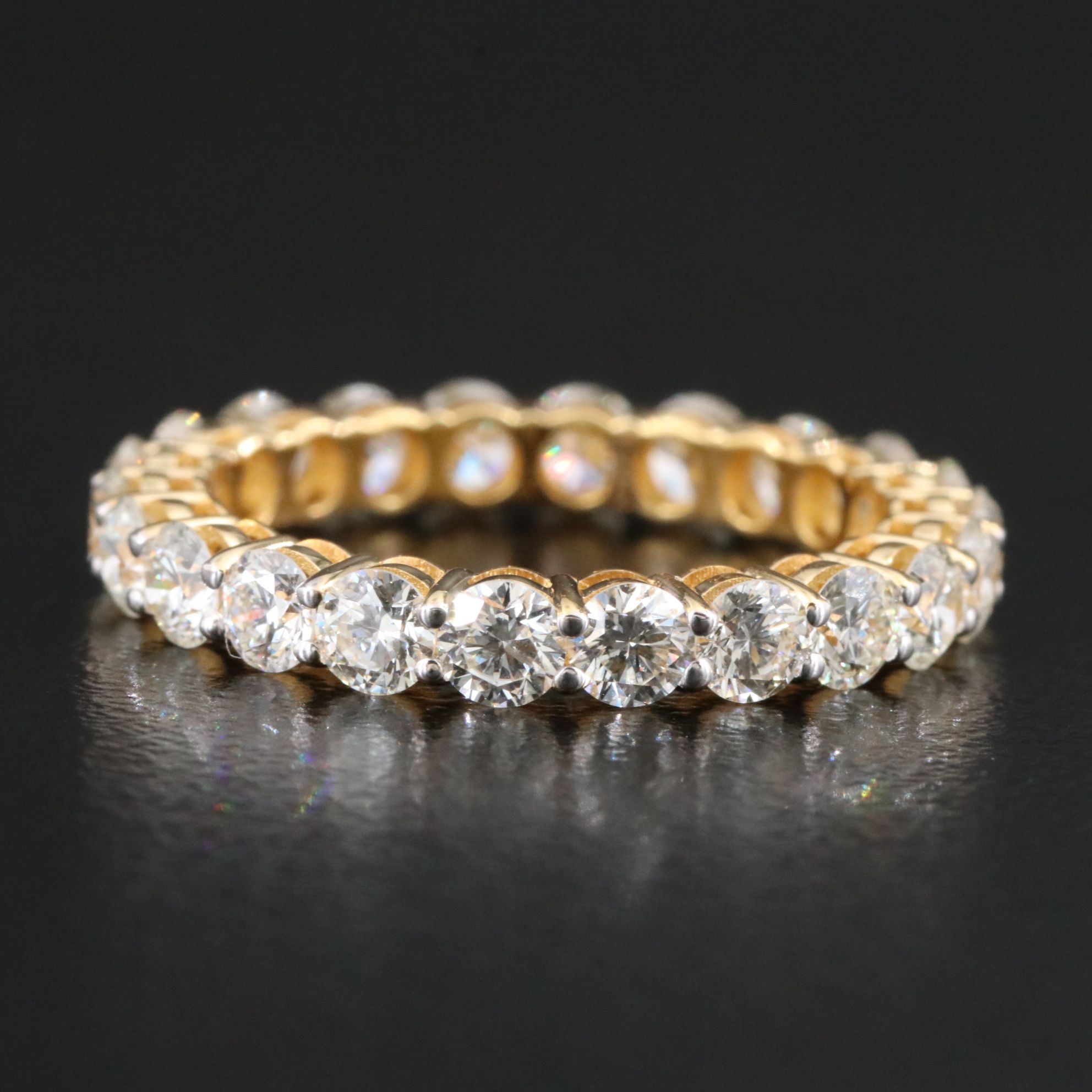 14K 2.24 CTW Diamond Eternity Band