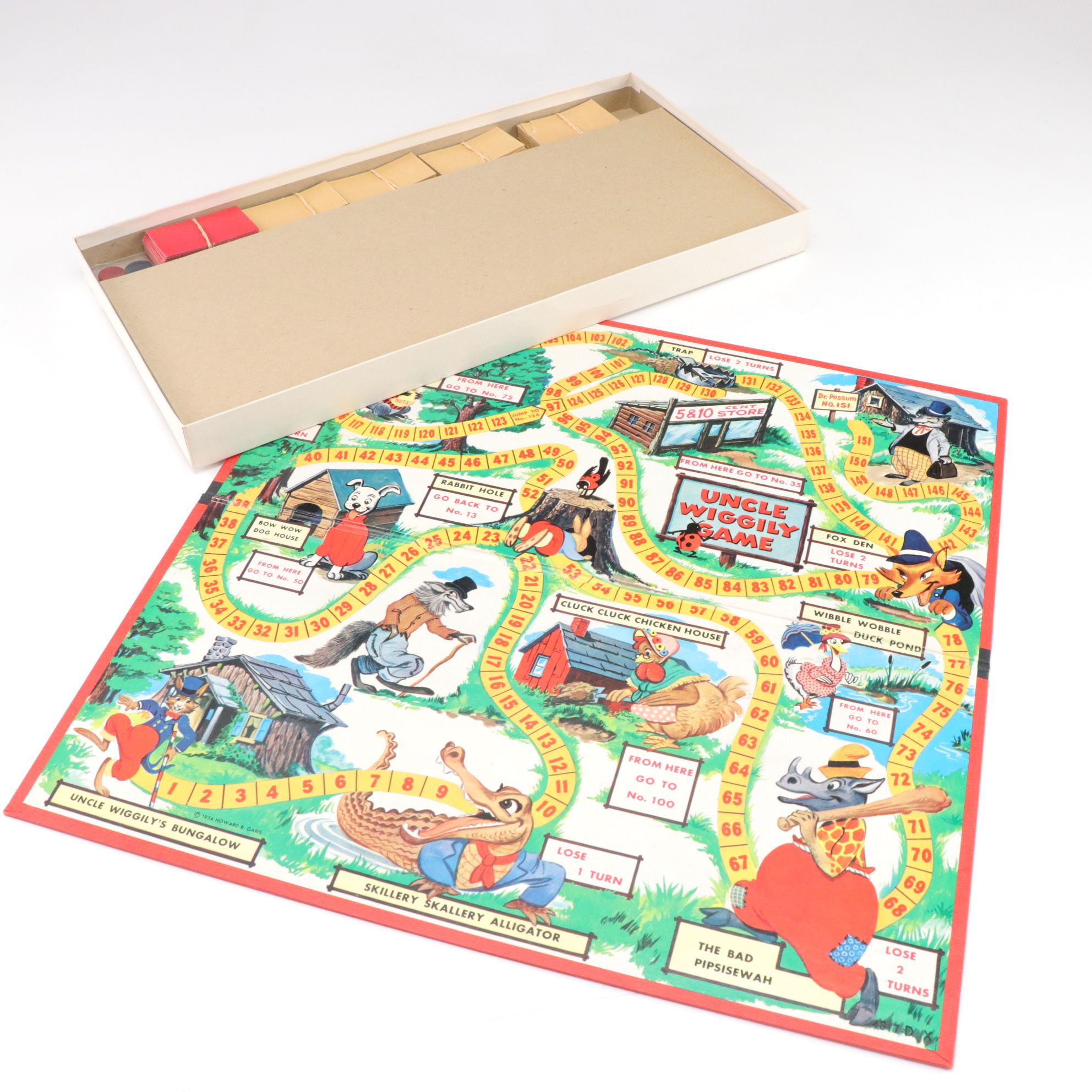 "Oh Magoo" and "Calling Superman" in Collection of Board Games