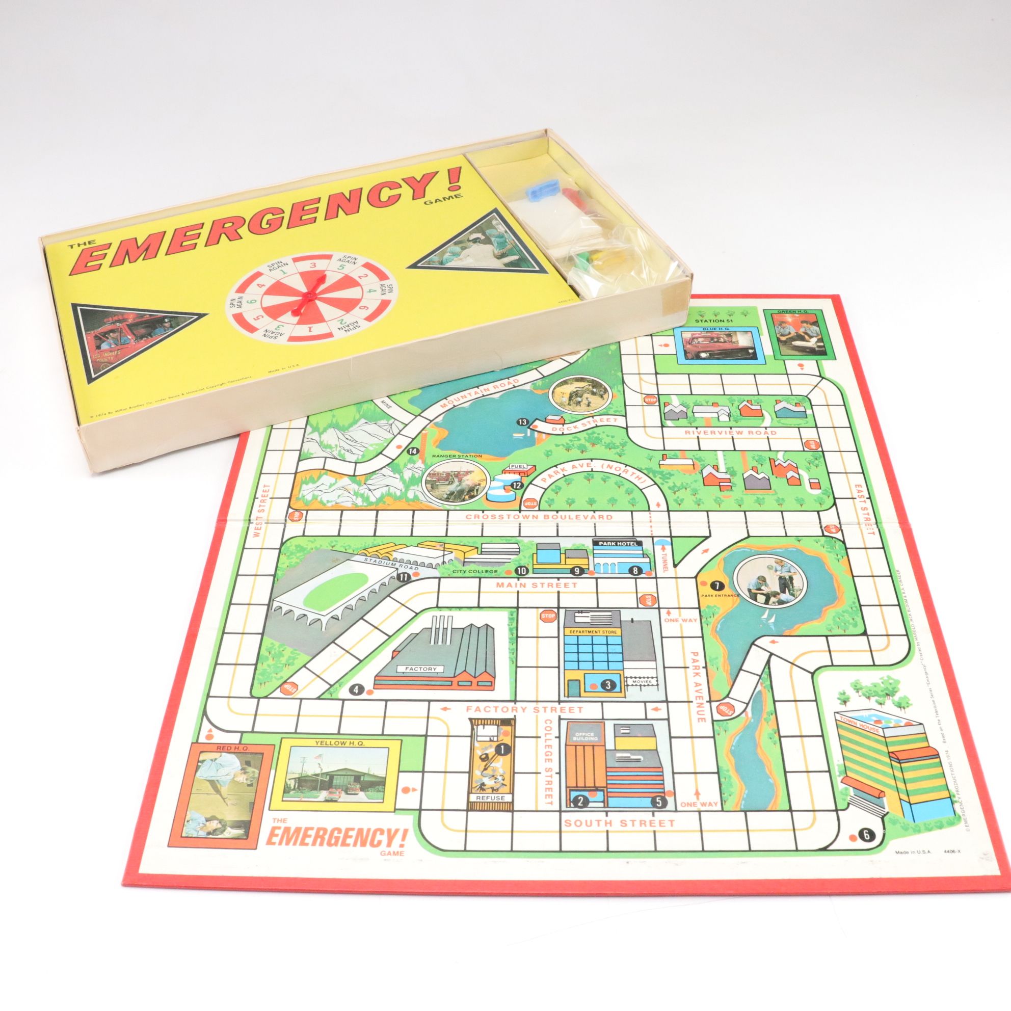 "Oh Magoo" and "Calling Superman" in Collection of Board Games