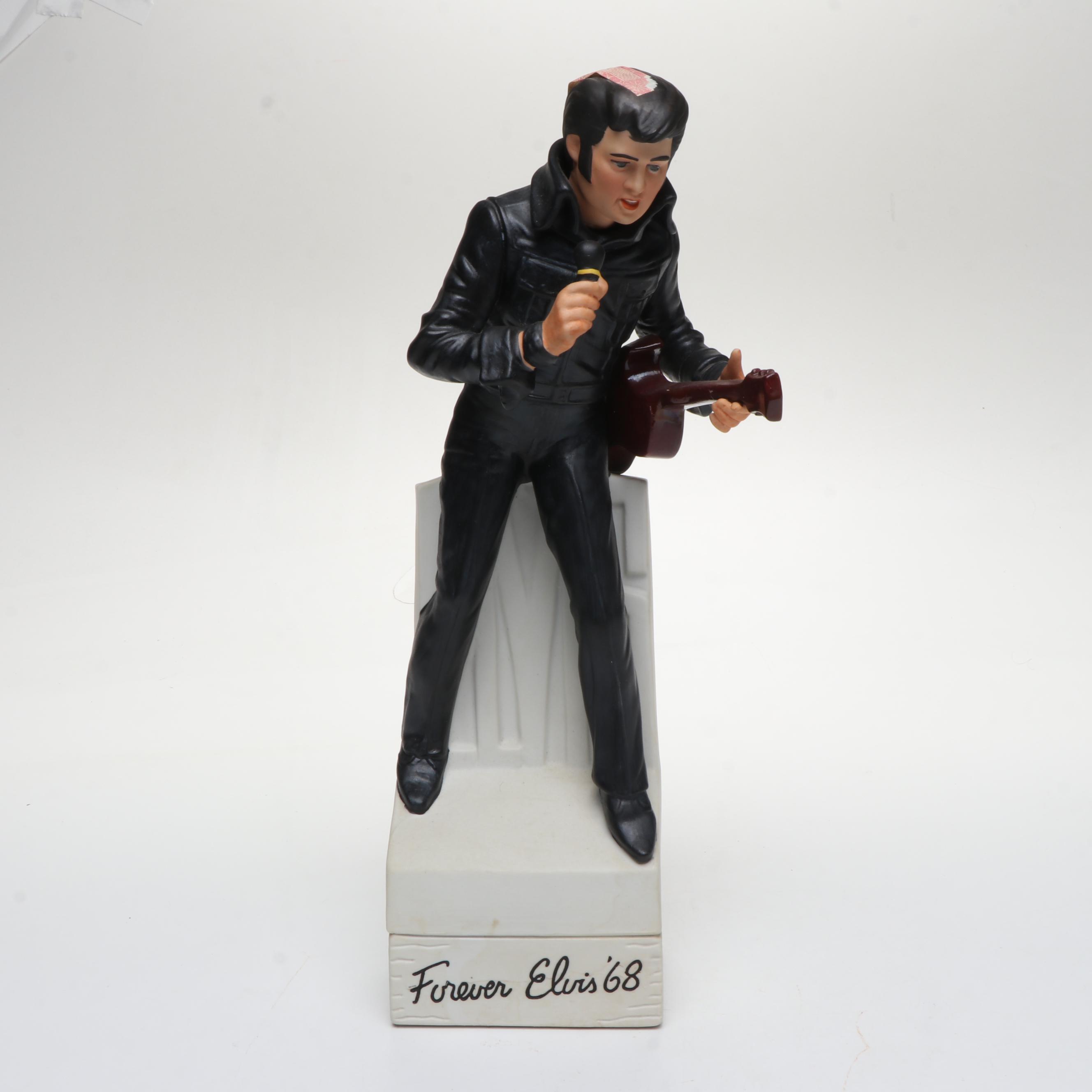 McCormick "Elvis" Limited Edition Porcelain Musical Decanter
