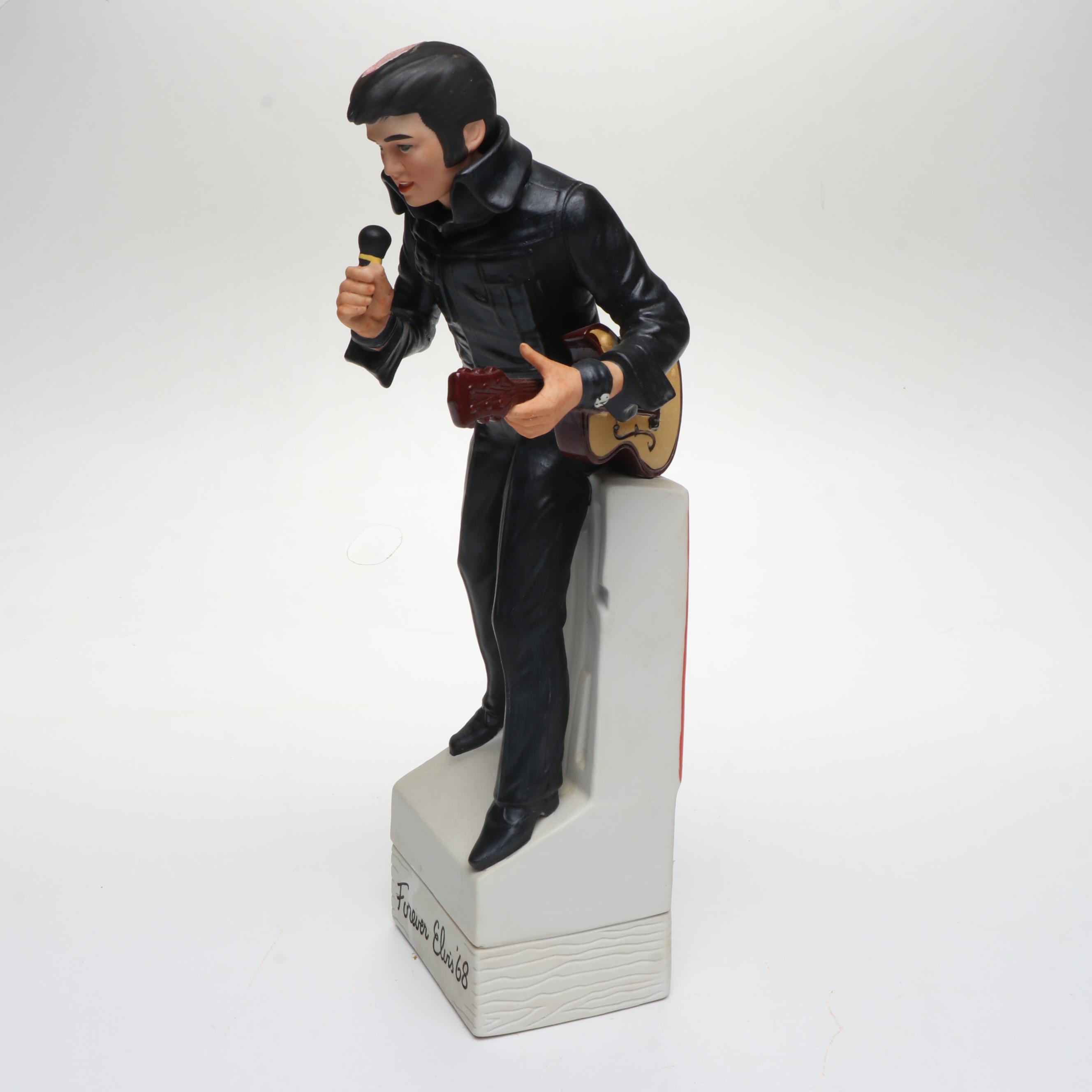 McCormick "Elvis" Limited Edition Porcelain Musical Decanter