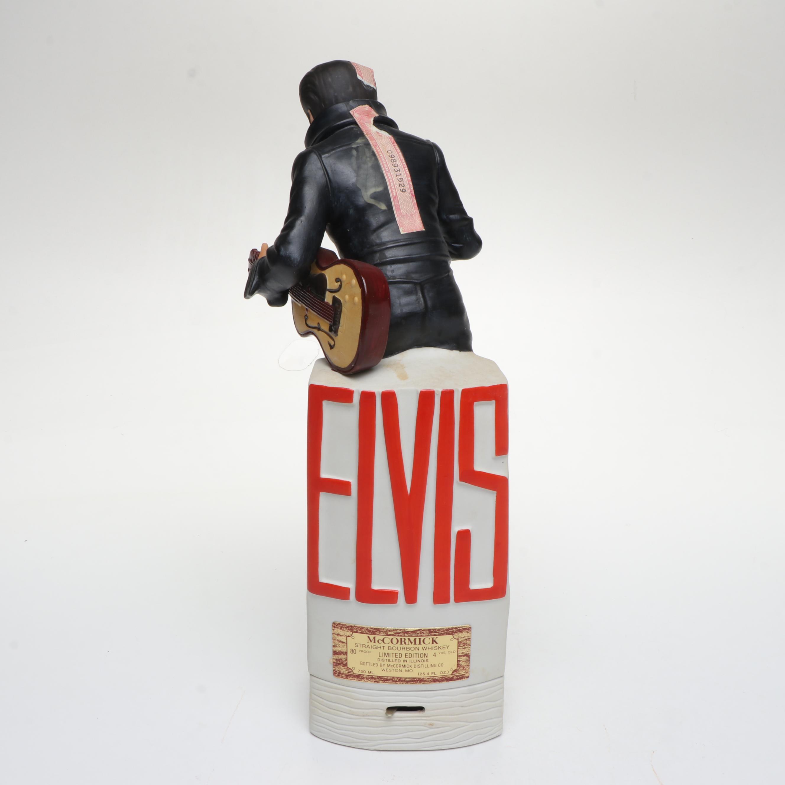 McCormick "Elvis" Limited Edition Porcelain Musical Decanter