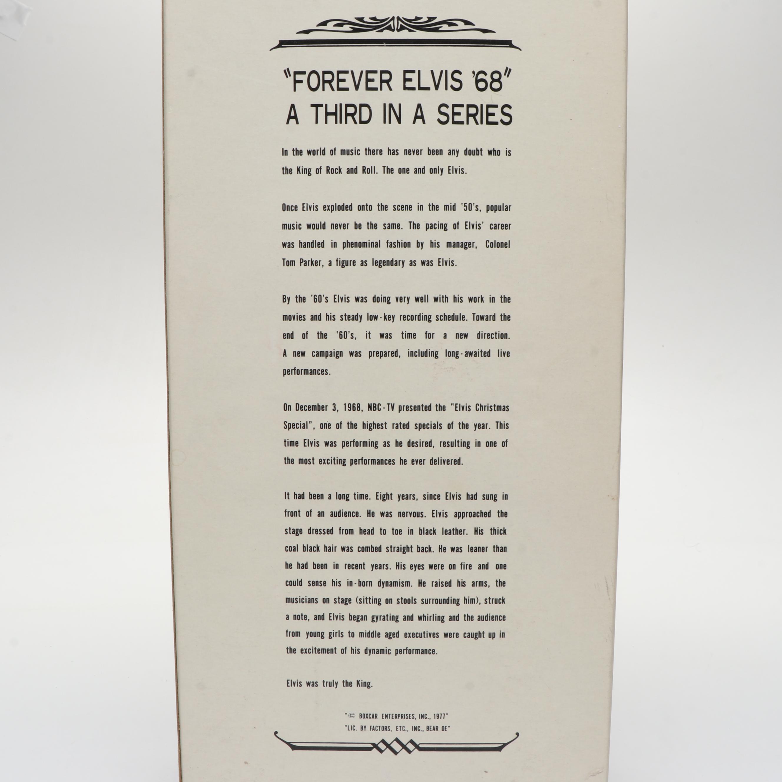 McCormick "Elvis" Limited Edition Porcelain Musical Decanter