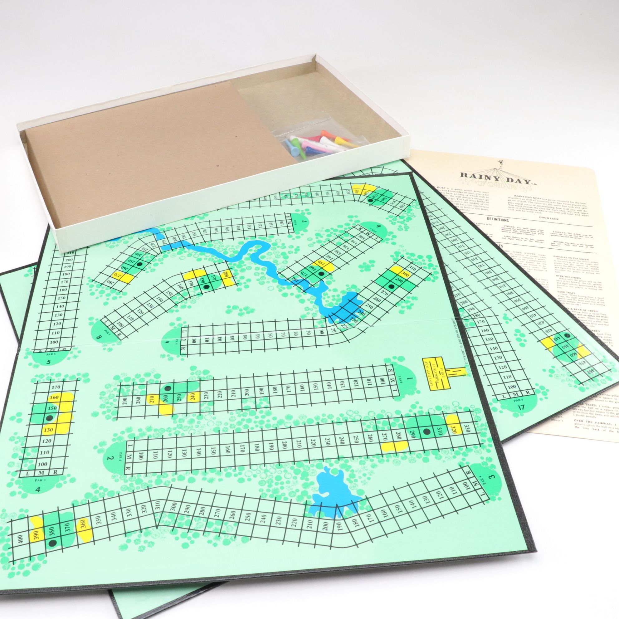 "Country Club" and Other Golf Board Game Collections