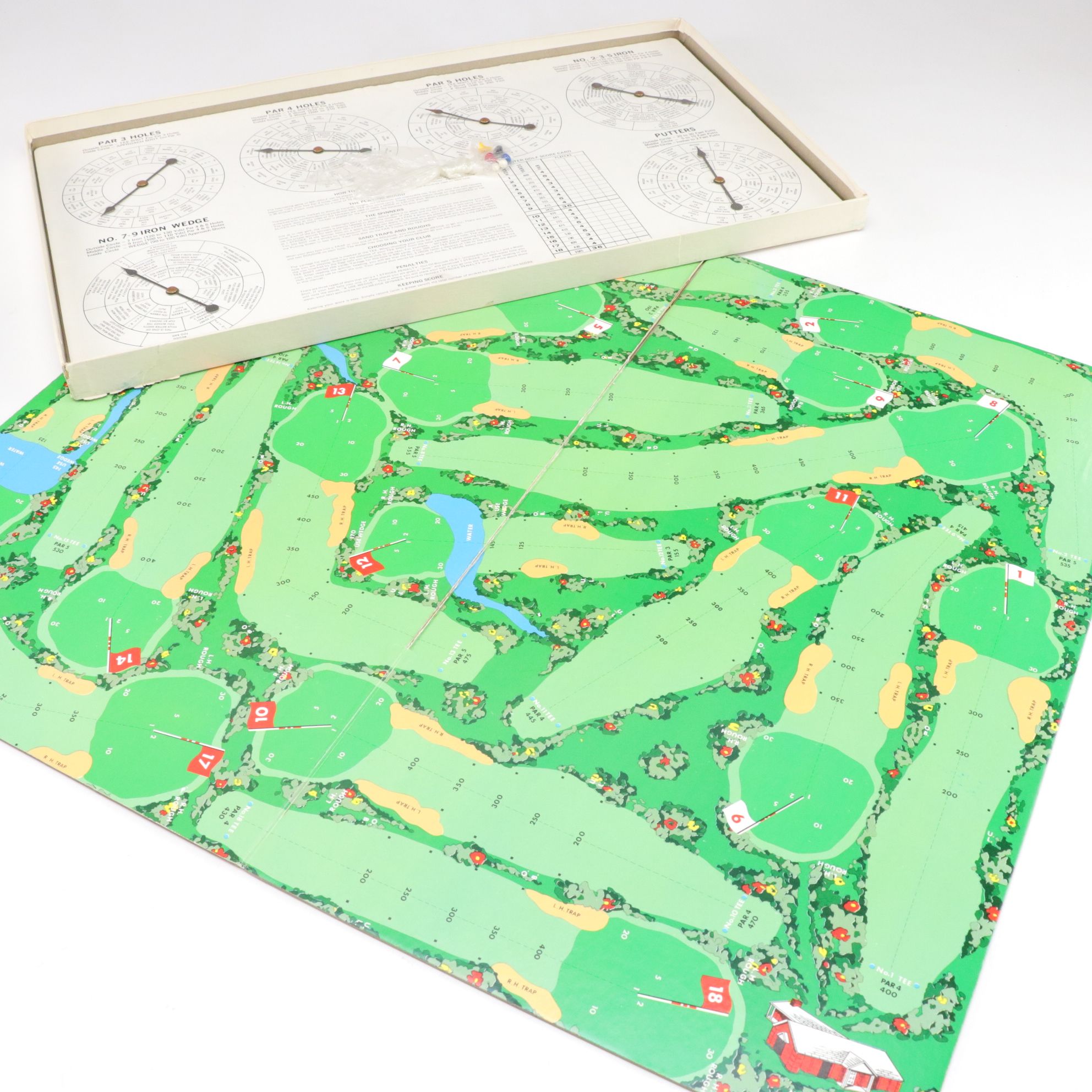"Country Club" and Other Golf Board Game Collections