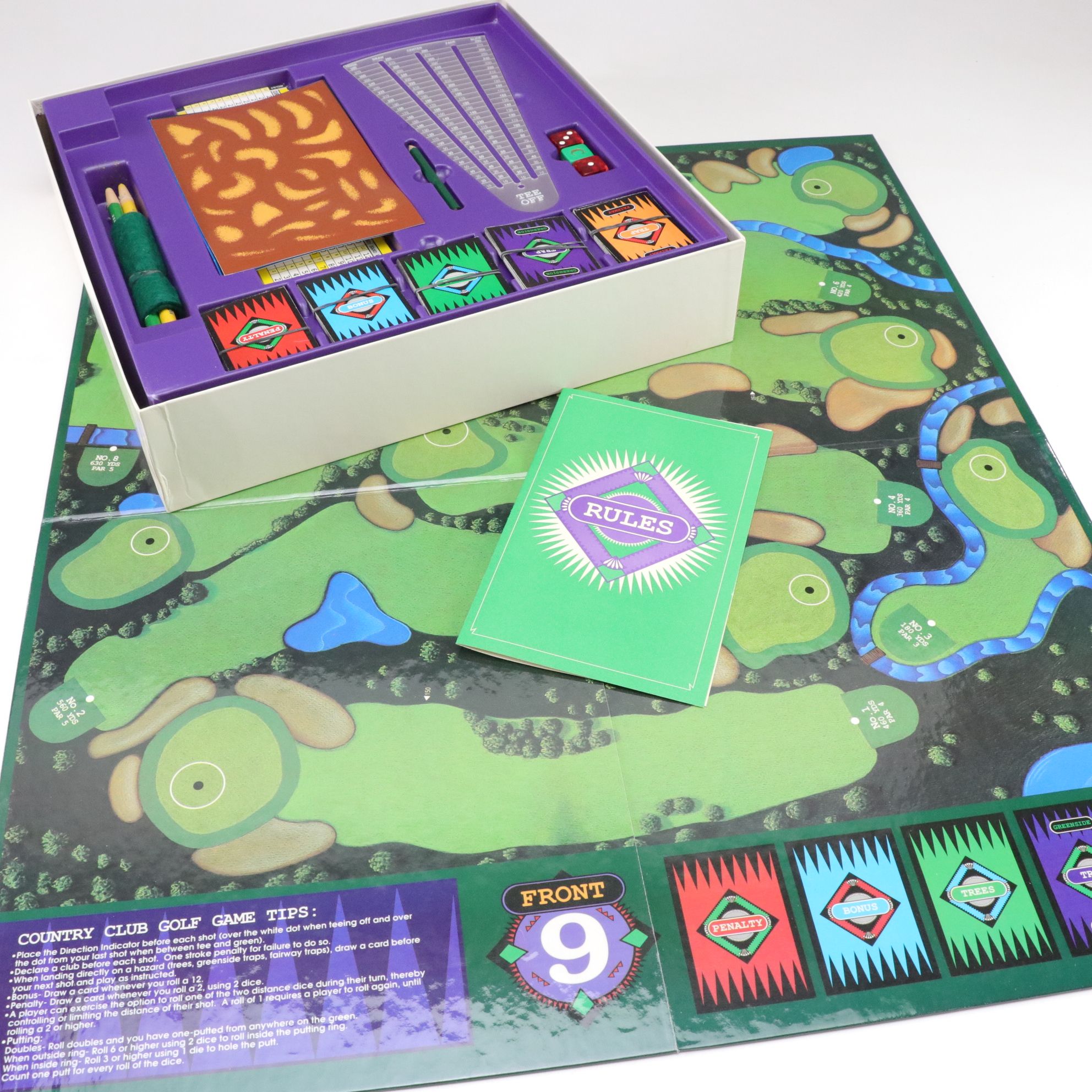 "Country Club" and Other Golf Board Game Collections