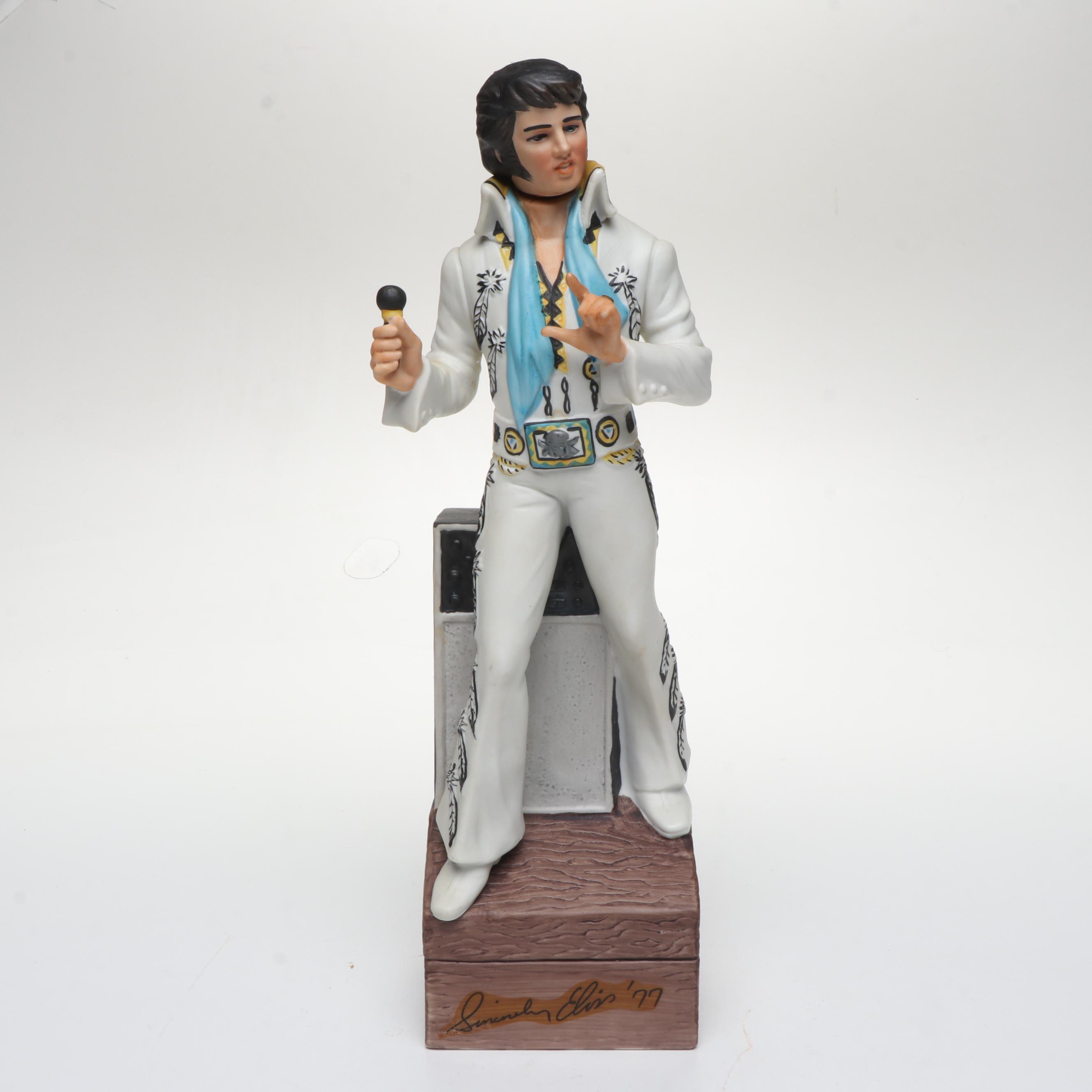 McCormick "Elvis" Porcelain Limited Edition Musical Decanter