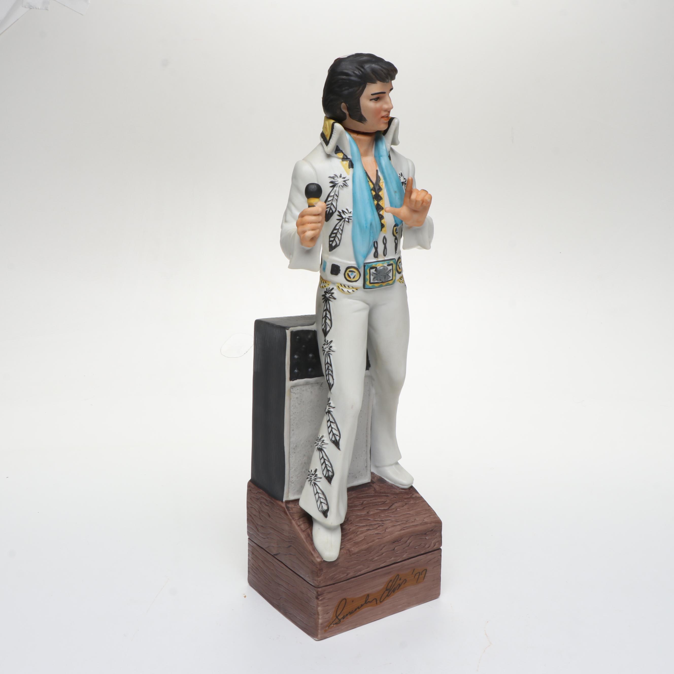 McCormick "Elvis" Porcelain Limited Edition Musical Decanter