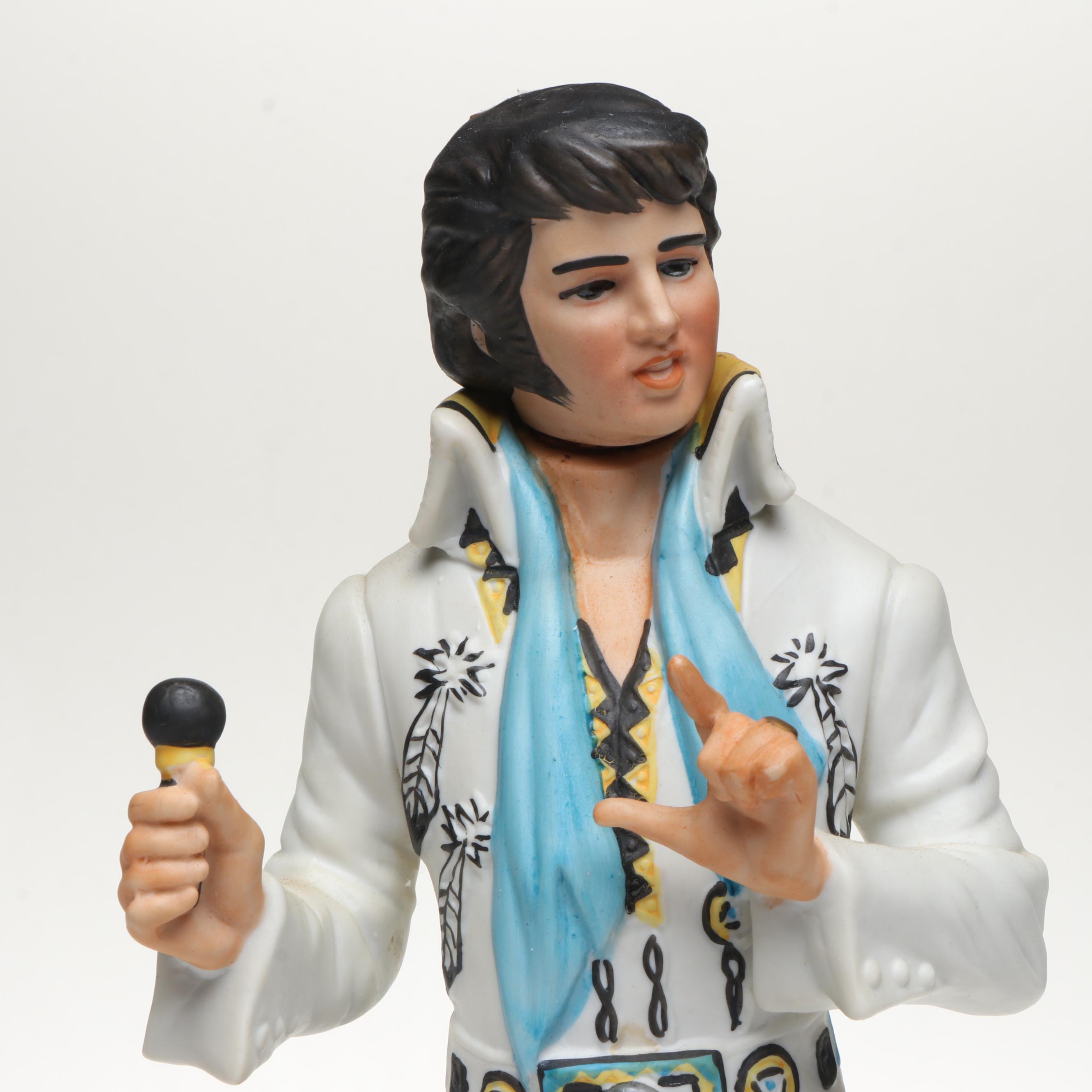 McCormick "Elvis" Porcelain Limited Edition Musical Decanter