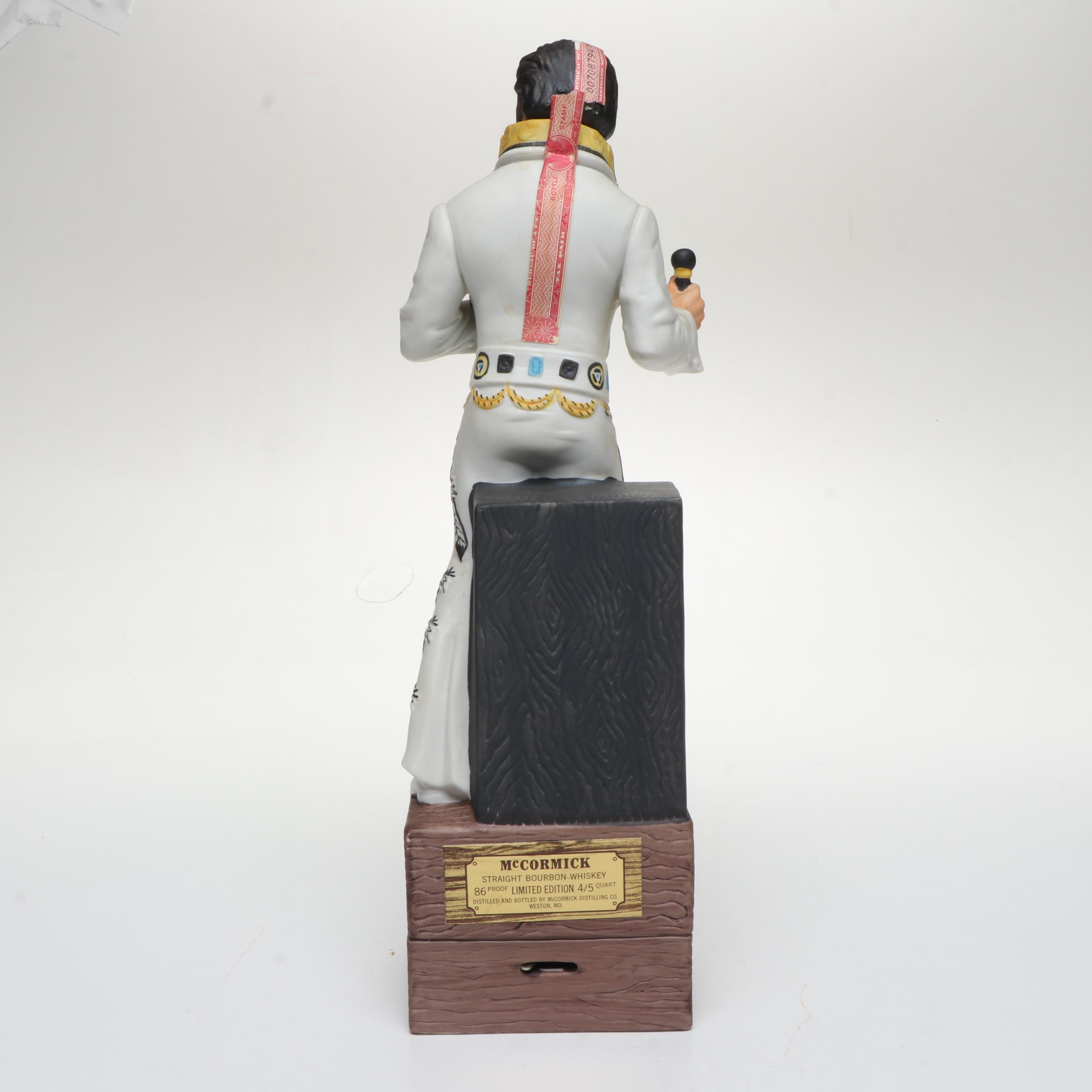 McCormick "Elvis" Porcelain Limited Edition Musical Decanter