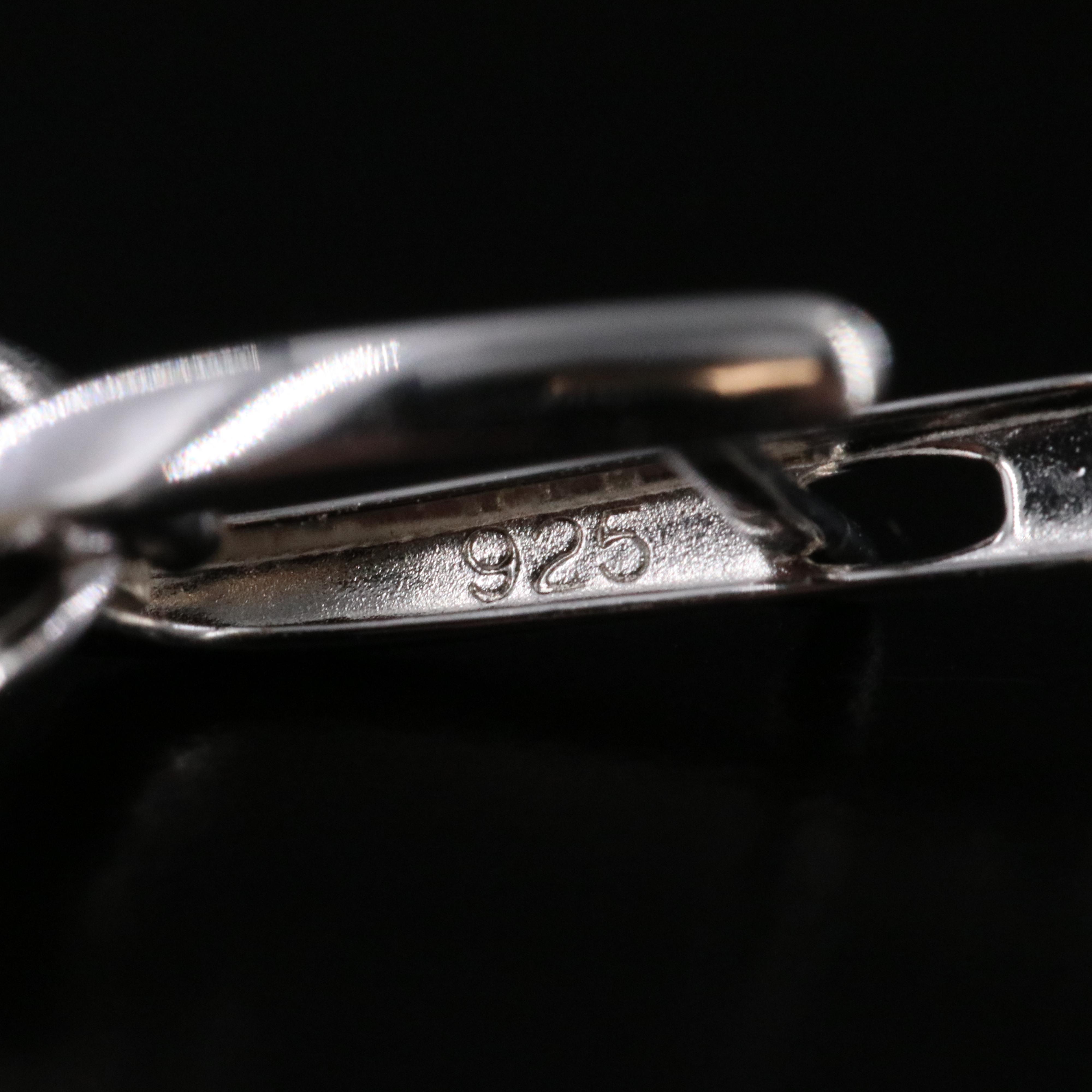 Sterling Opal and Sapphire Earrings