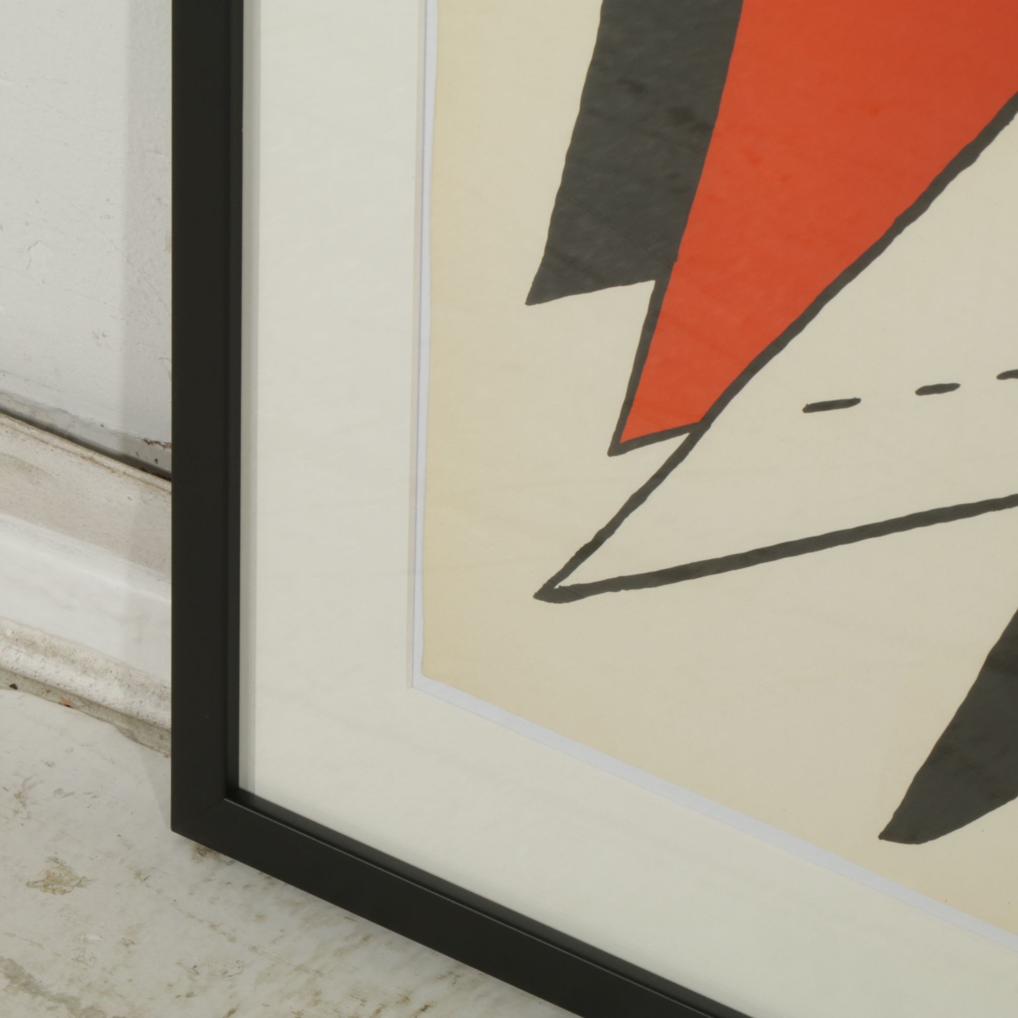 Alexander Calder Double-Page Color Lithograph for "Derrière le Miroir," 1963