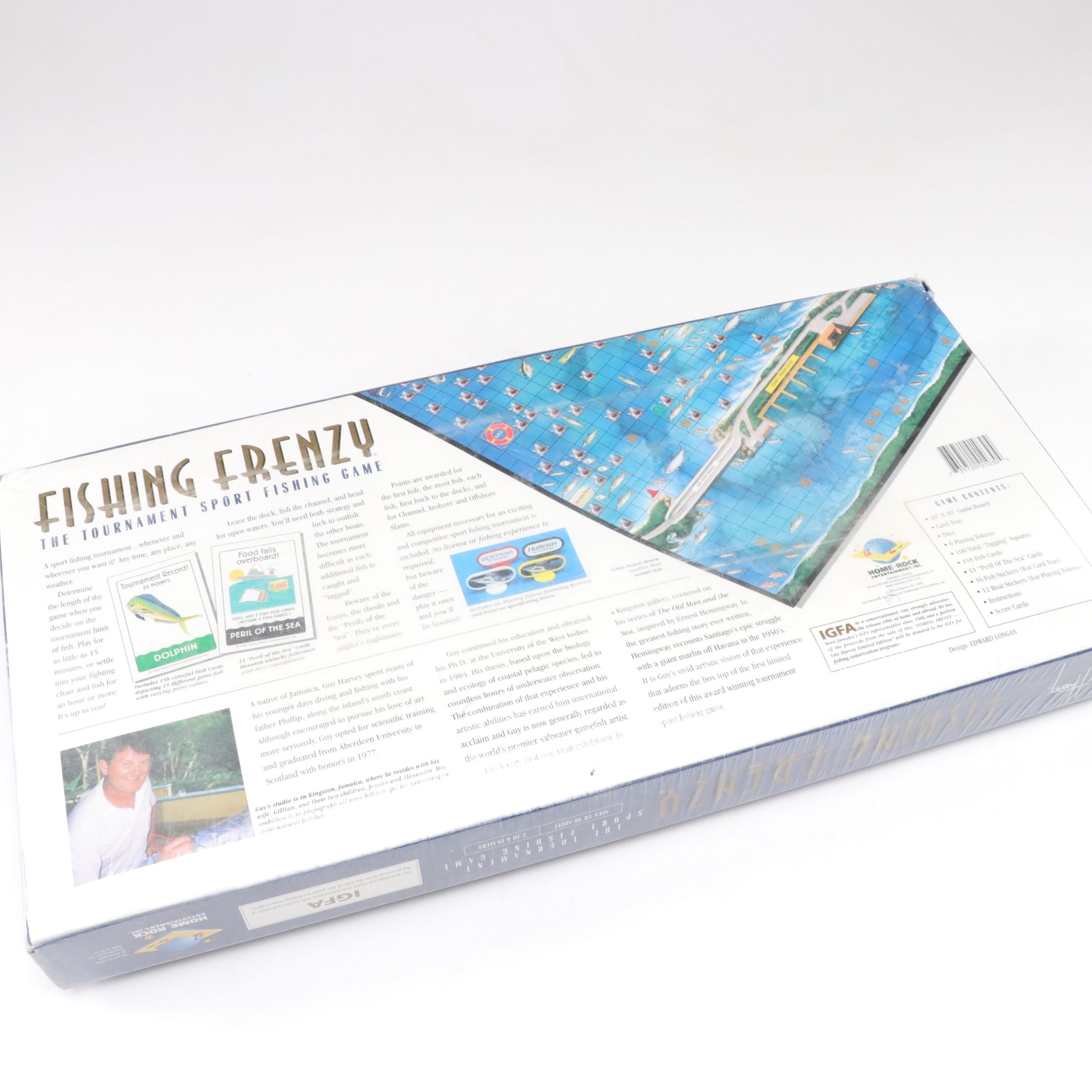 "Fish On!", "Yacht Race", and Other Sailing and Fishing Board Games