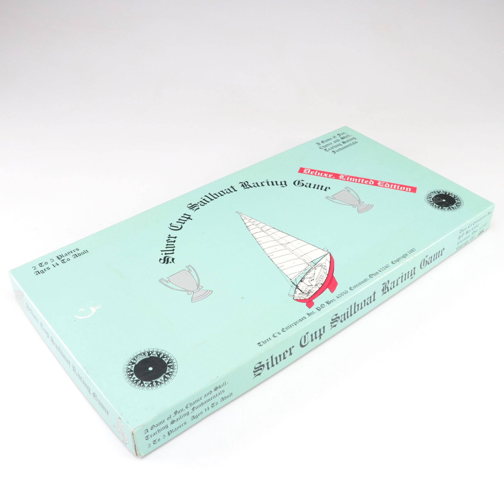 "Fish On!", "Yacht Race", and Other Sailing and Fishing Board Games