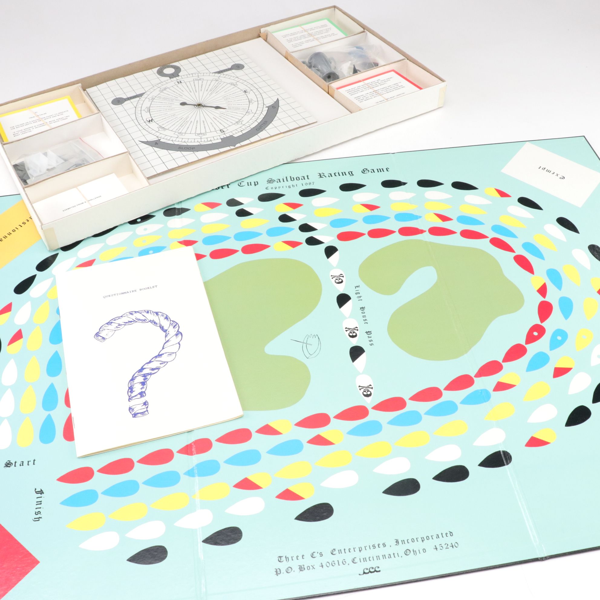 "Fish On!", "Yacht Race", and Other Sailing and Fishing Board Games