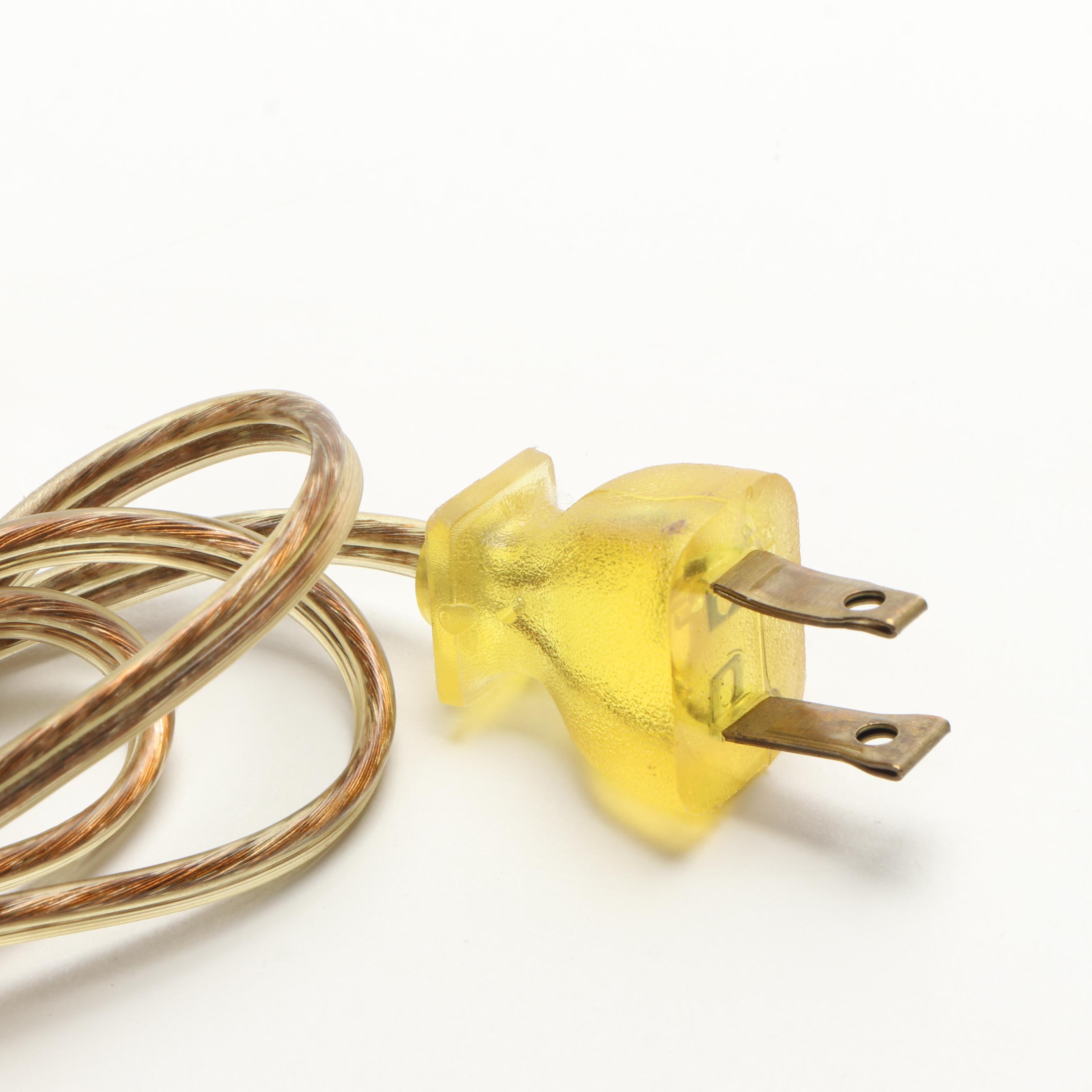 Bronzed Finish Phoenix Urn Table Lamp with Pleated Shade