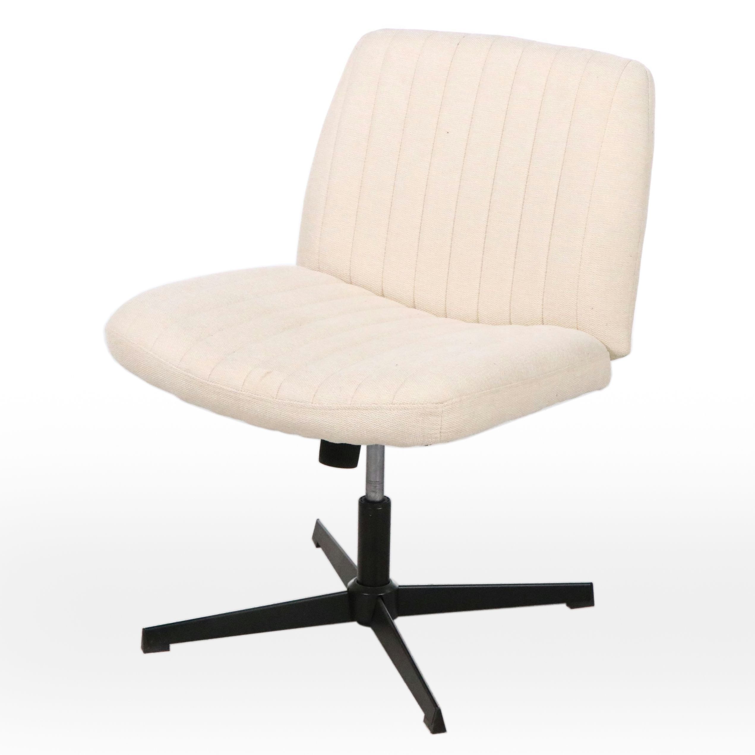 Henglin Modern Upholstered Swivel Office Chair, 2023