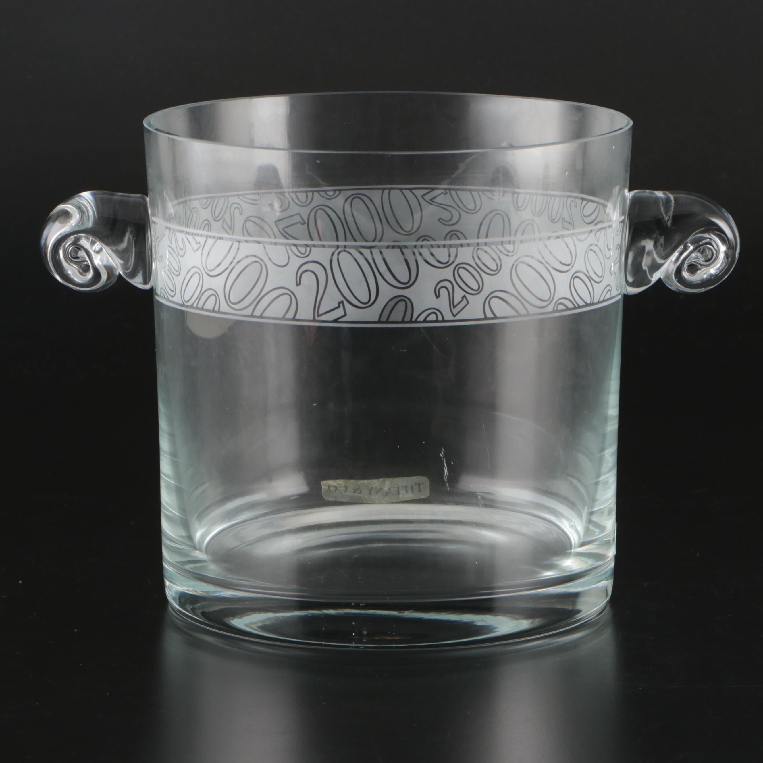 Tiffany & Co. "Millennium" Crystal Ice Bucket