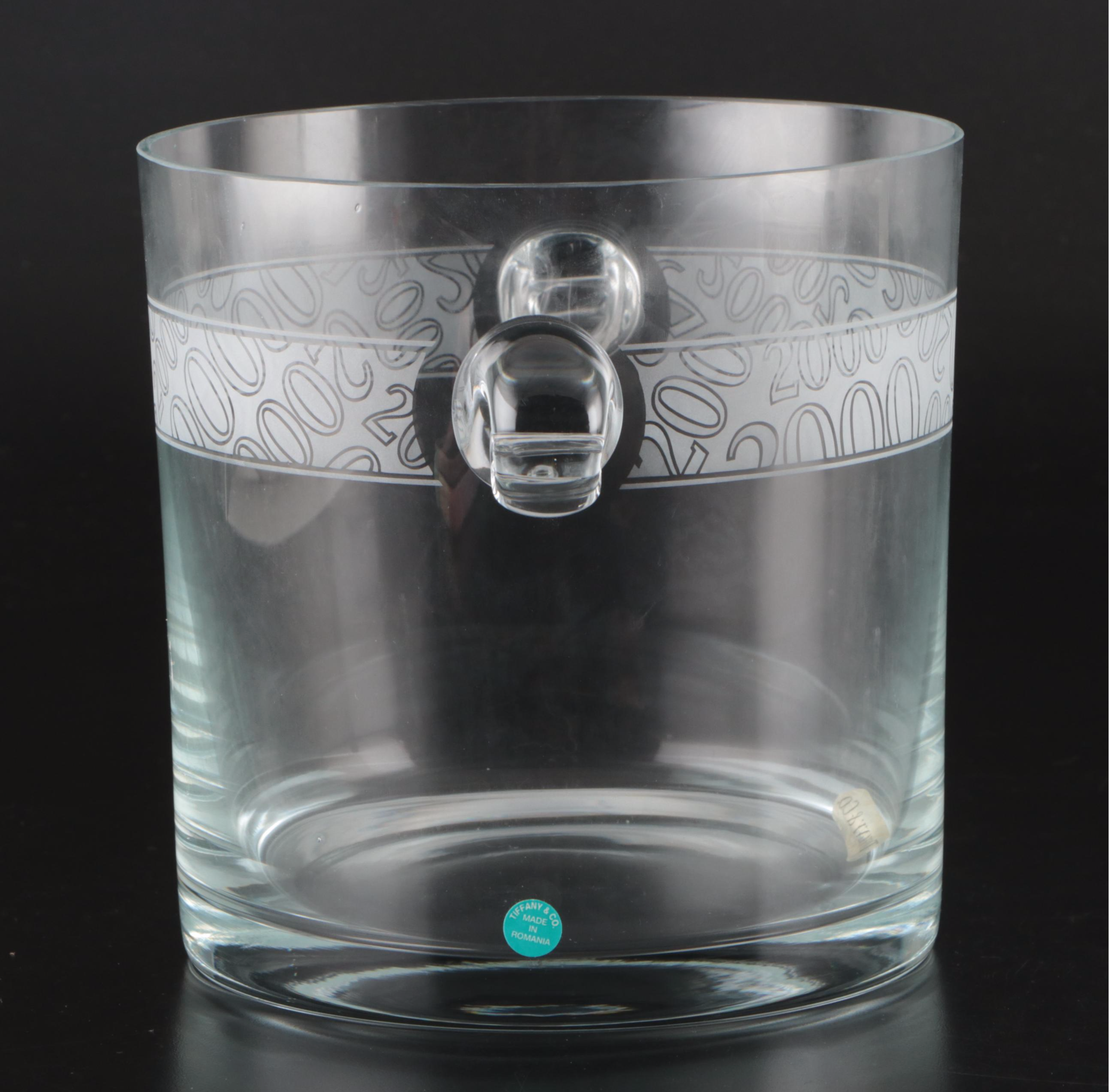 Tiffany & Co. "Millennium" Crystal Ice Bucket