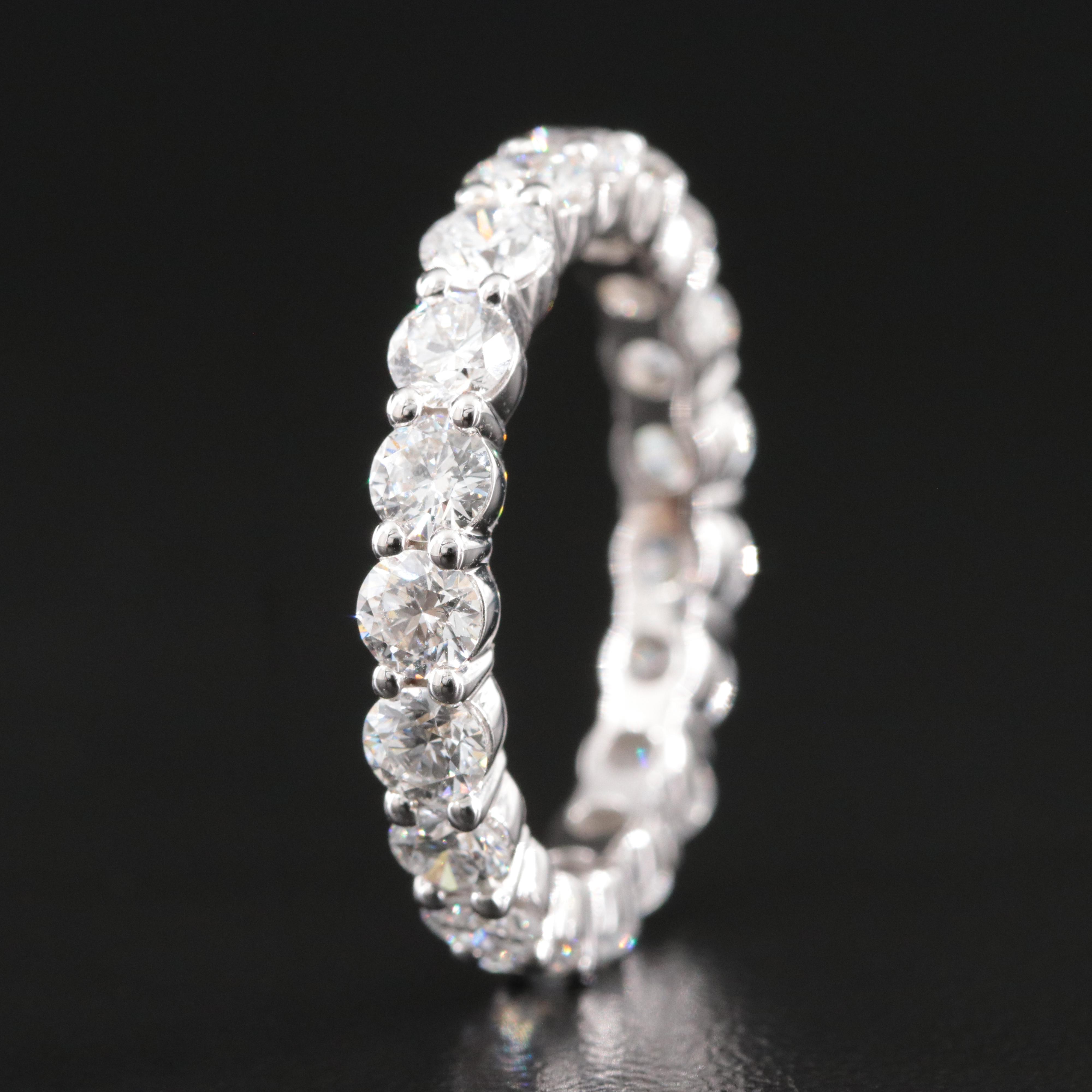 14K 3.00 CTW Lab Grown Diamond Eternity Band