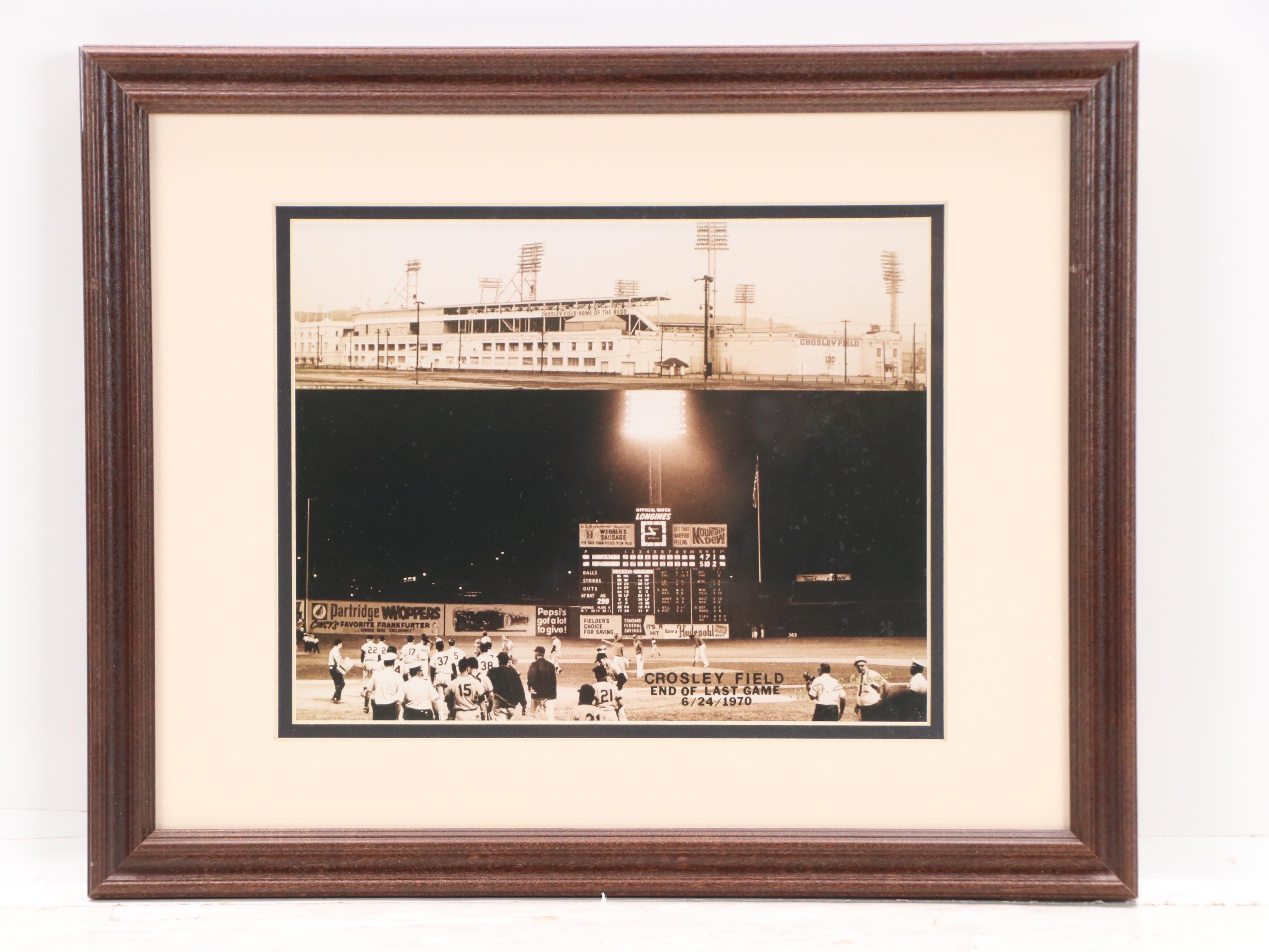 Two Sepia Photographs of Early Cincinnati Scenes, Circa 2010