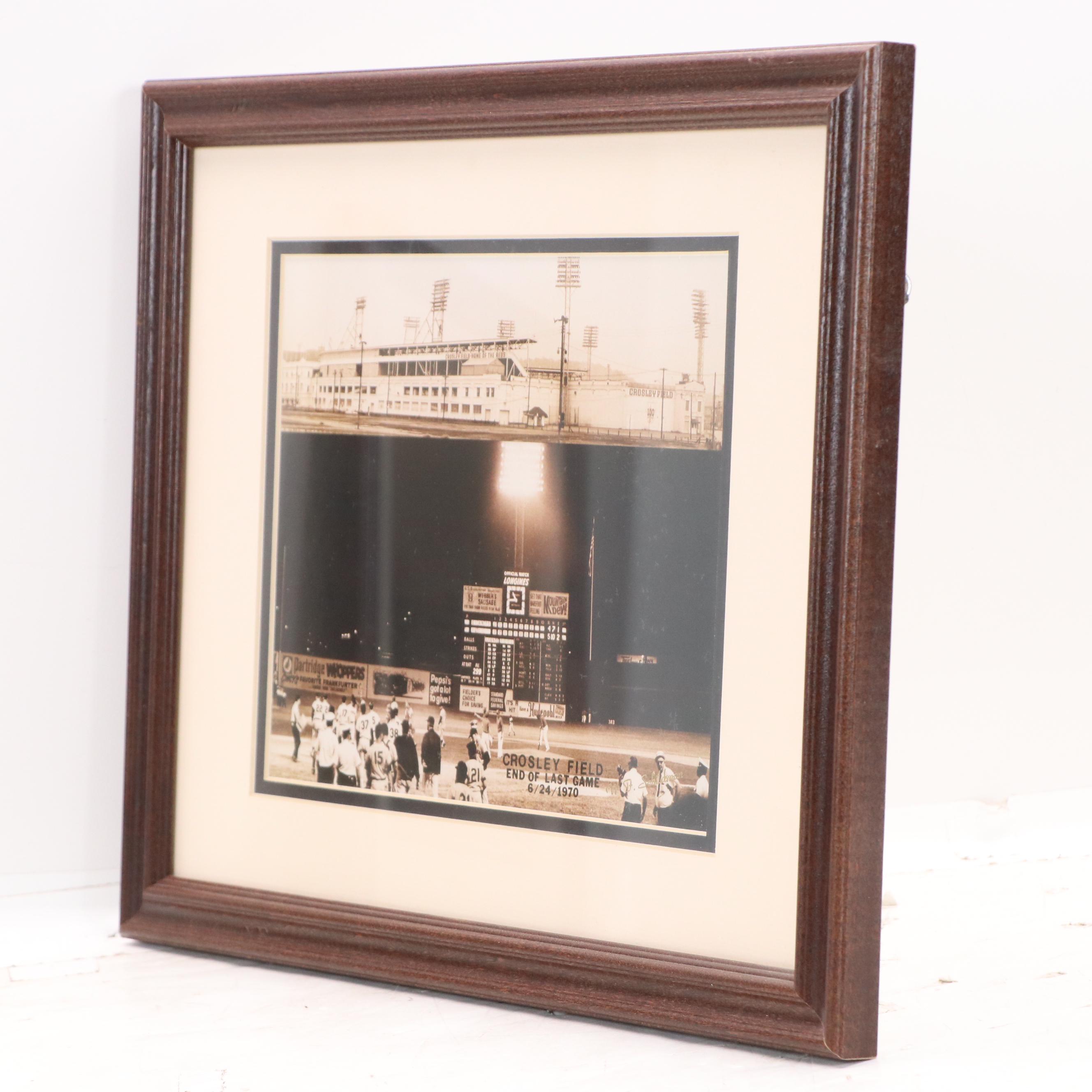 Two Sepia Photographs of Early Cincinnati Scenes, Circa 2010