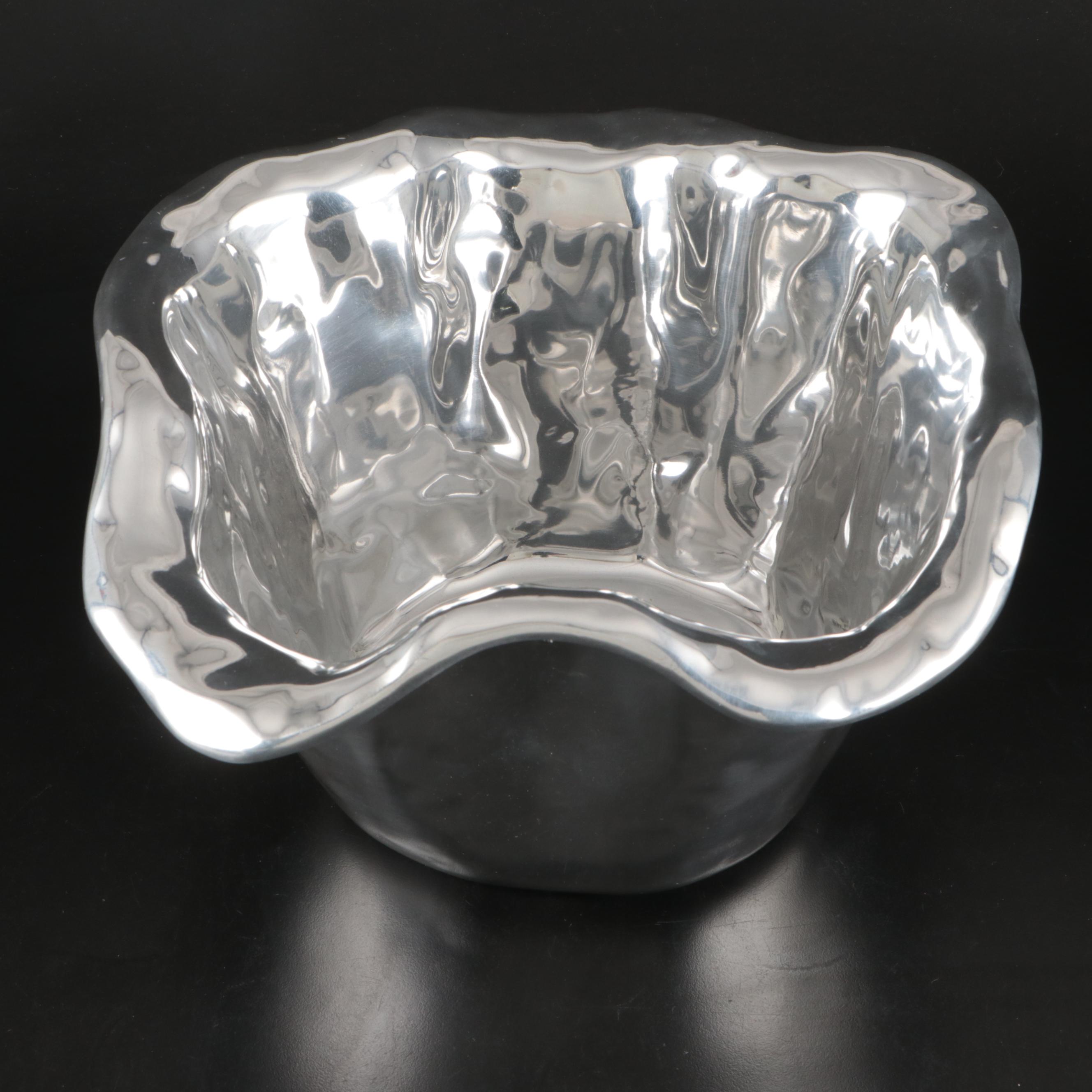 Beatriz Ball Abstract Metal Bowls