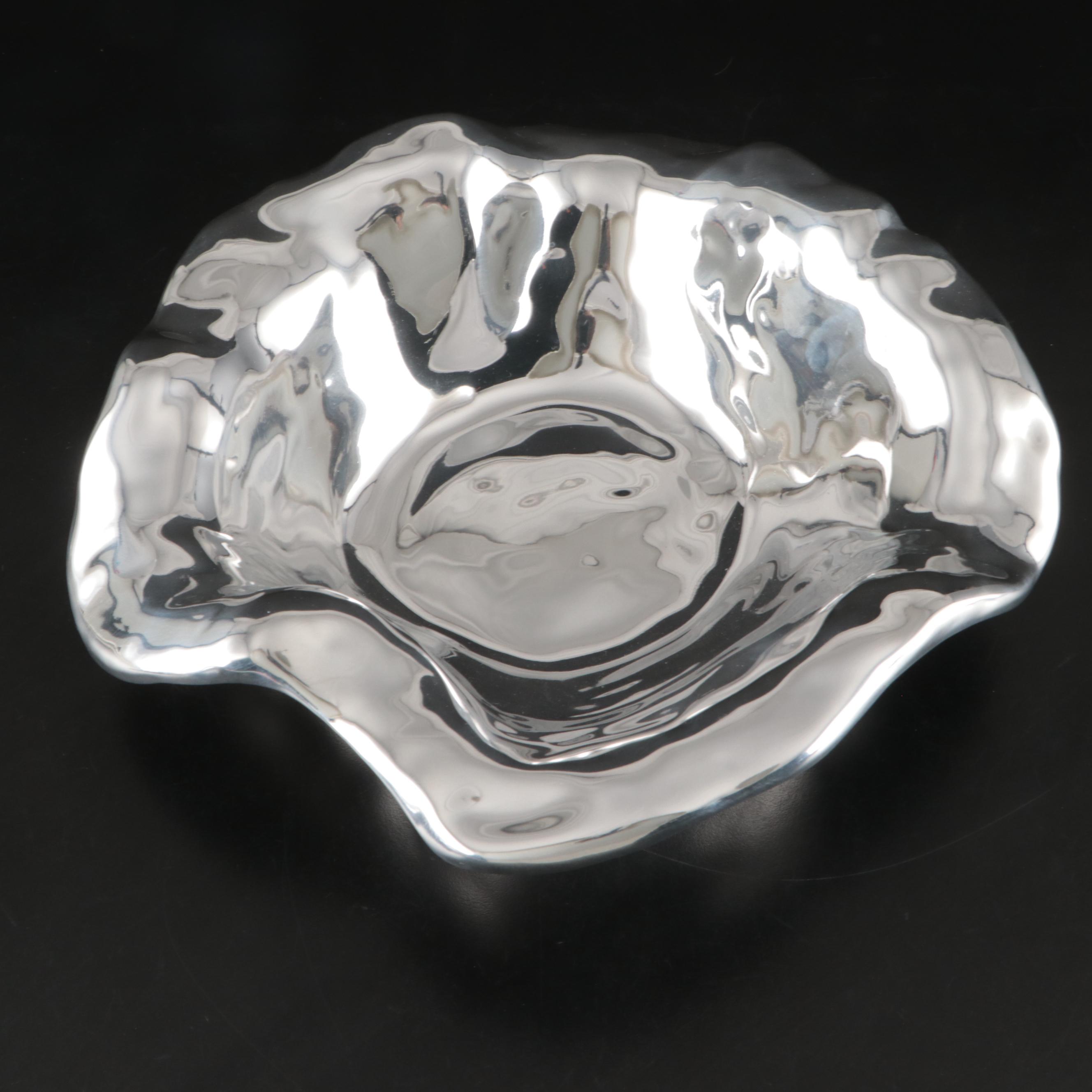 Beatriz Ball Abstract Metal Bowls