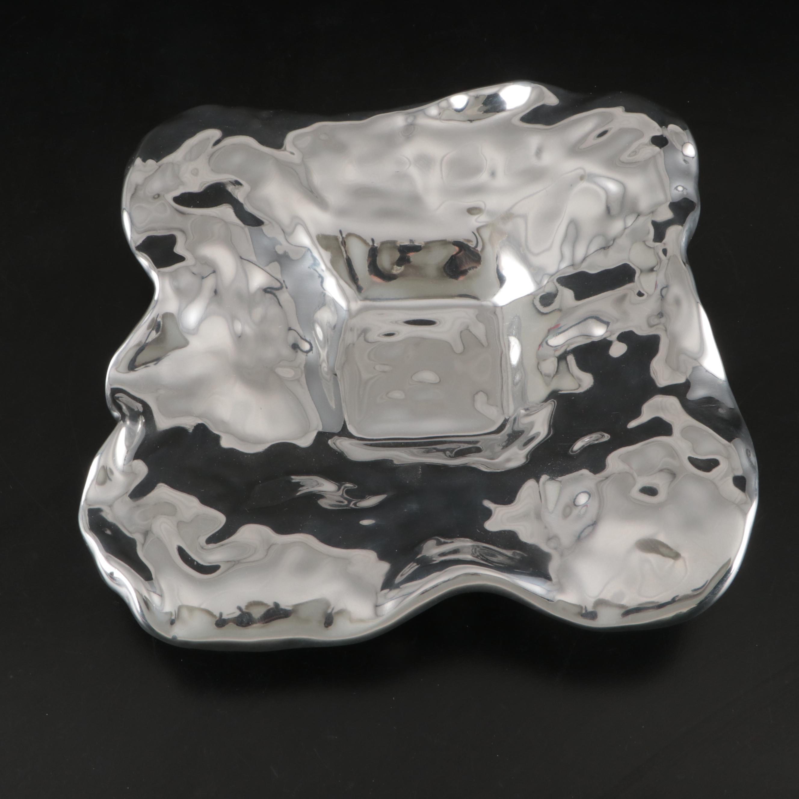 Beatriz Ball Abstract Metal Bowls