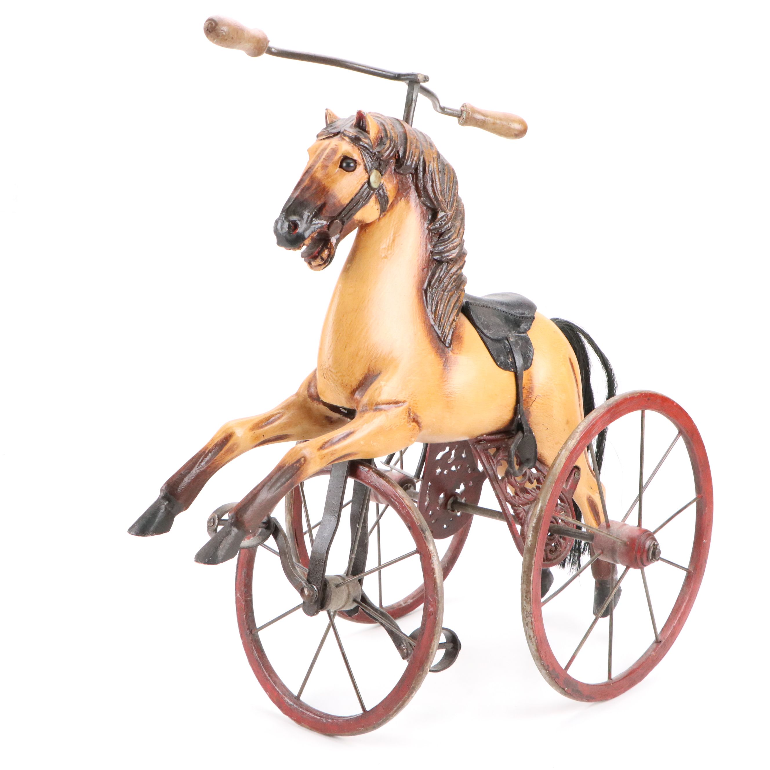 Vintage Carousel Style Horse Tricycle
