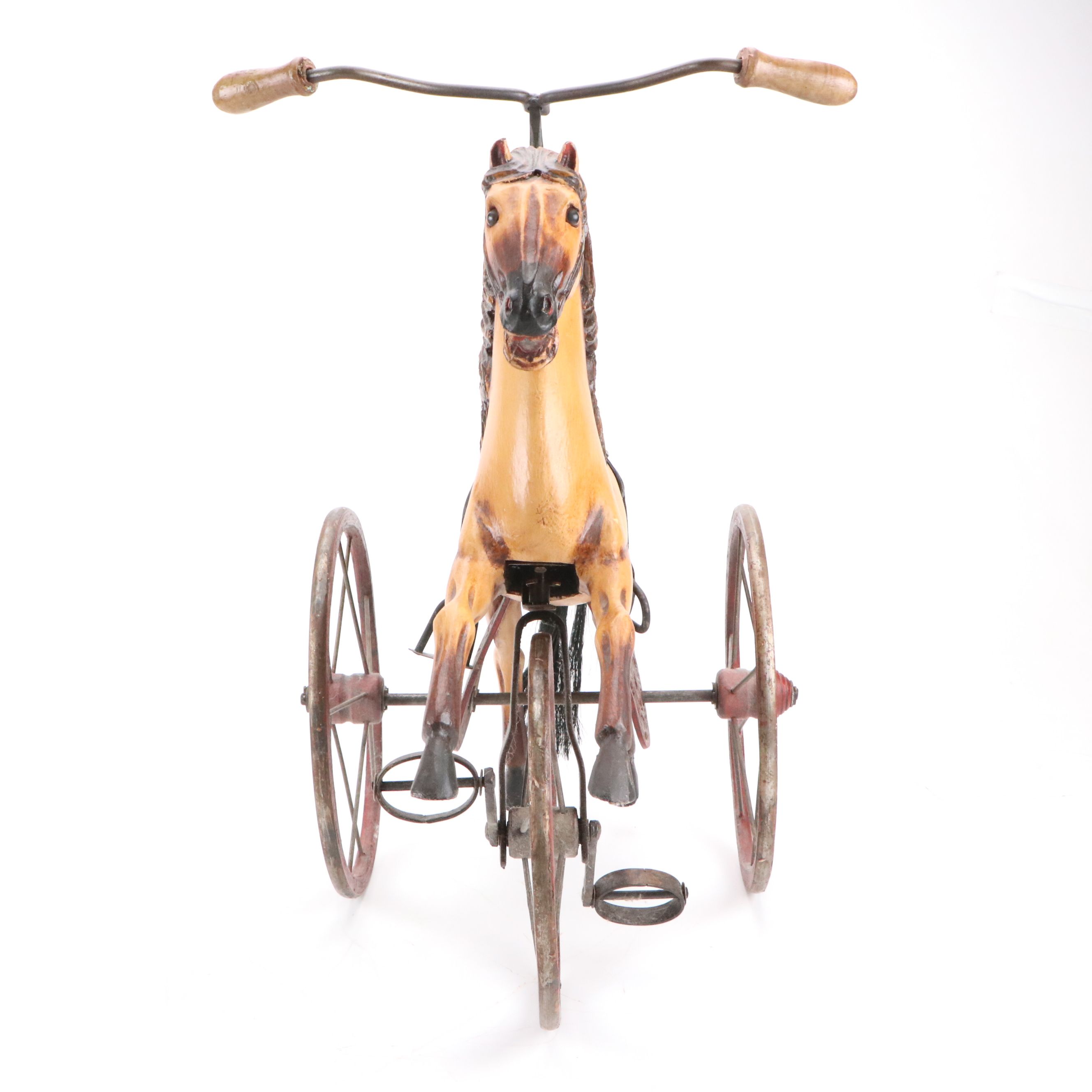 Vintage Carousel Style Horse Tricycle